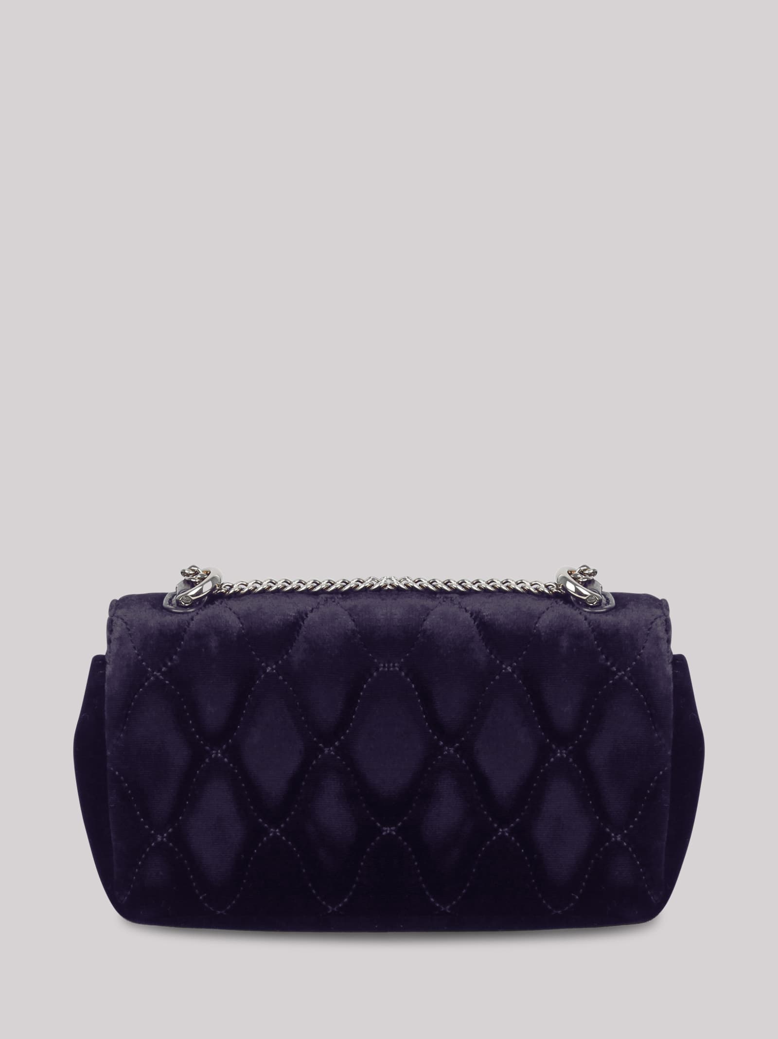 Purple 'Eleanor Small' shoulder bag Tory Burch - IetpShops Denmark - Miu  Miu shoulder bag in beige leather