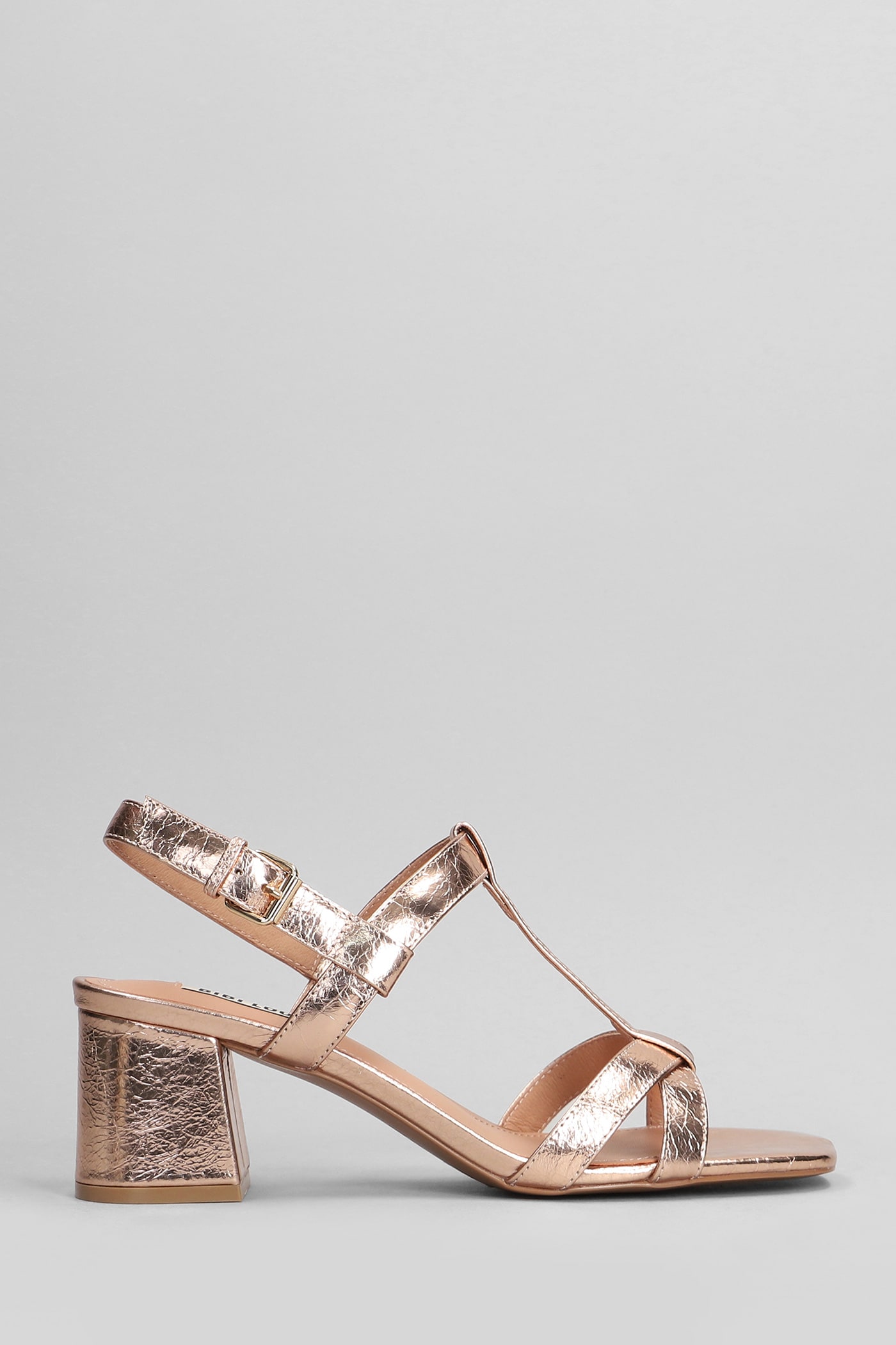 Rosie Sandals In Copper Leather