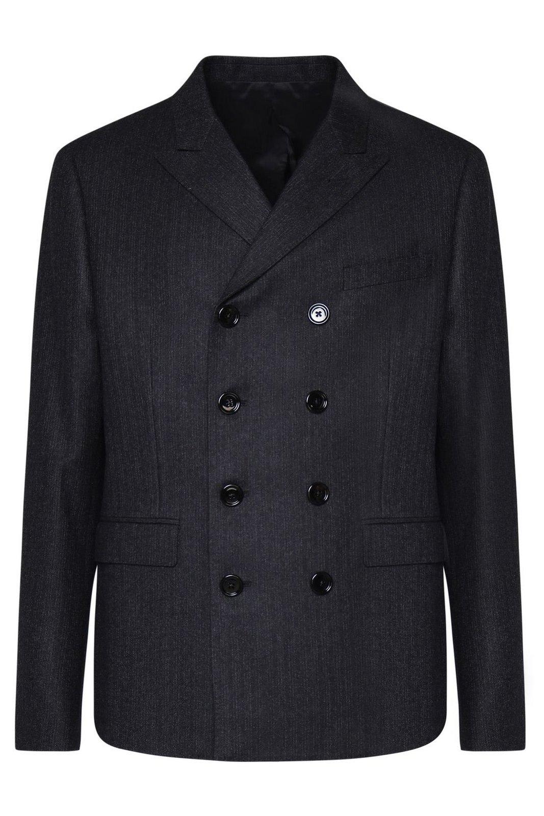 Shop Celine Double-breasted Blazer