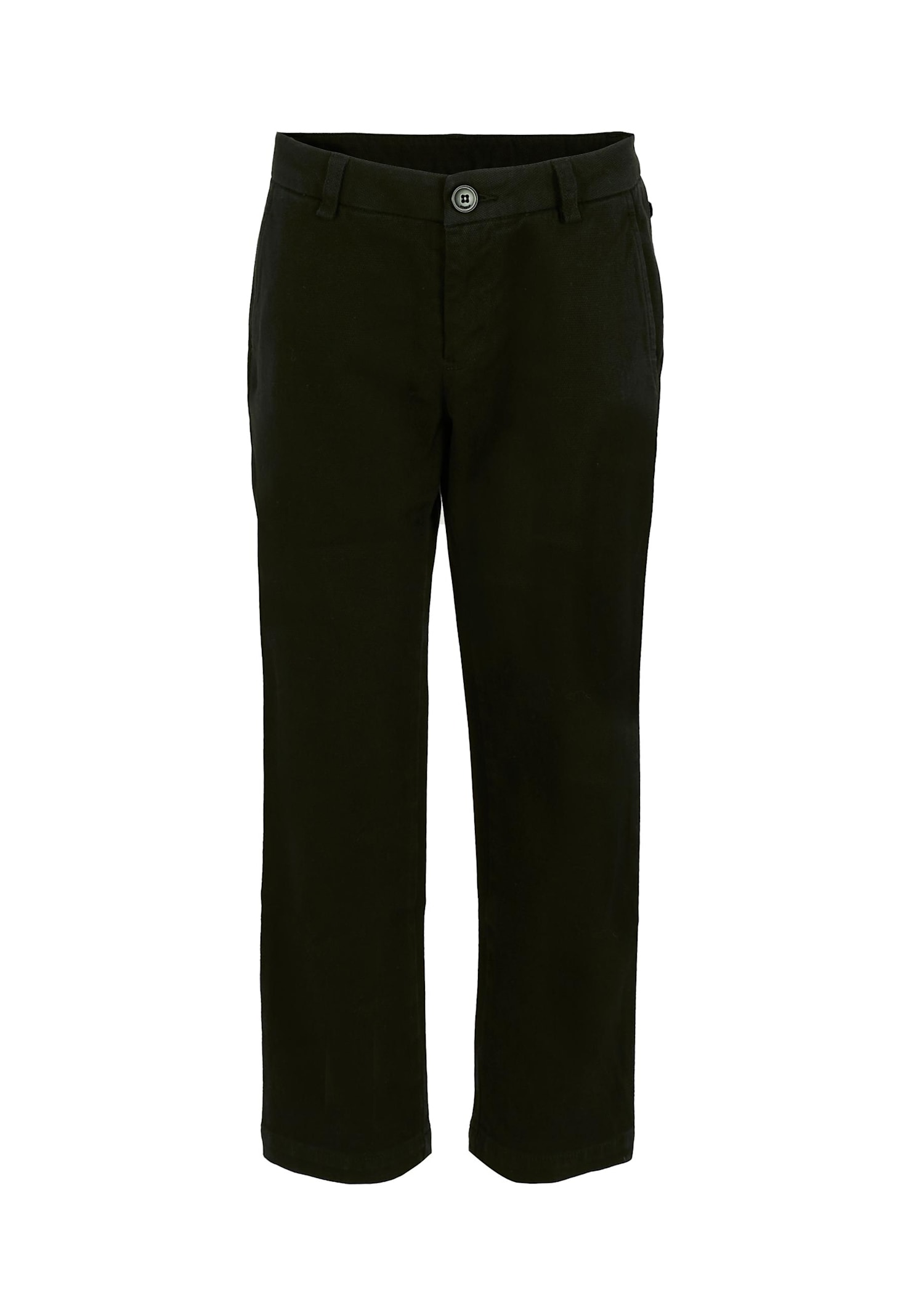 Dondup Kids' Black Trousers For Boy With Logo