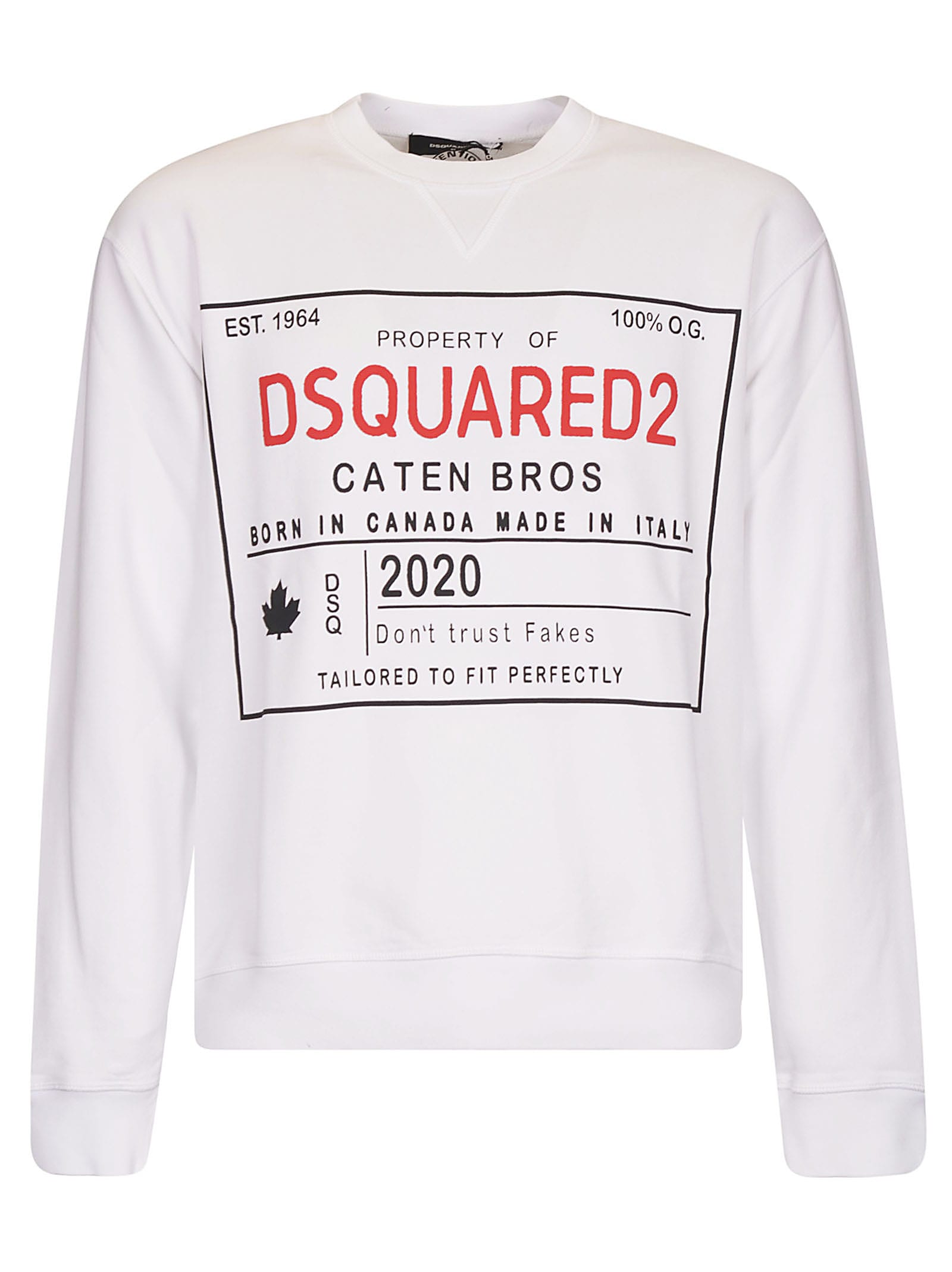 DSQUARED2 CATEN BROS SWEATSHIRT