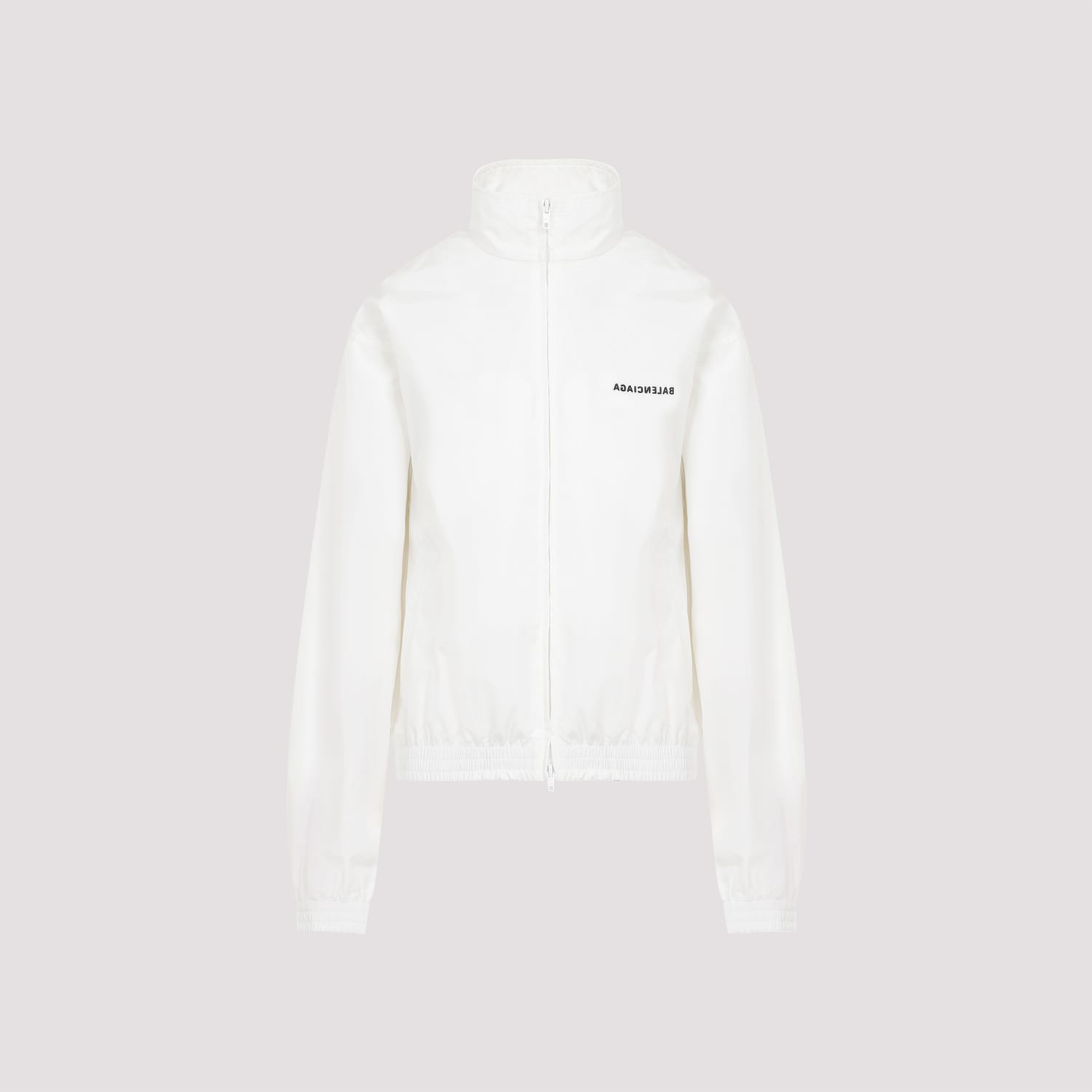 Shop Balenciaga Tracksuit Jacket In White