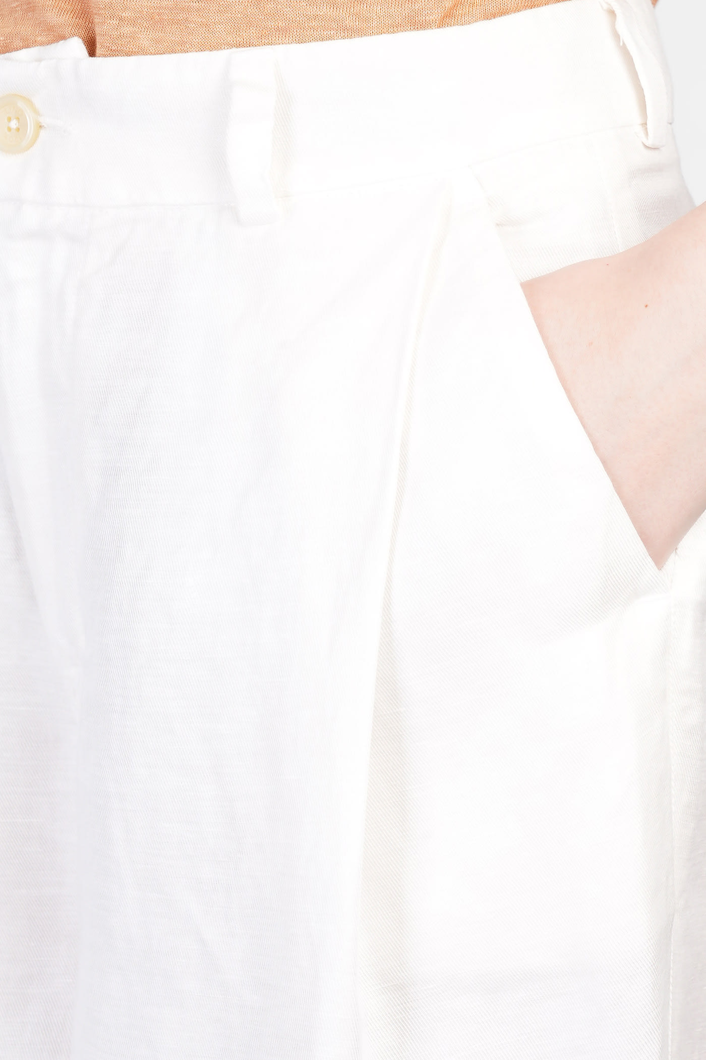 Shop 120% Lino Pants In Beige Linen