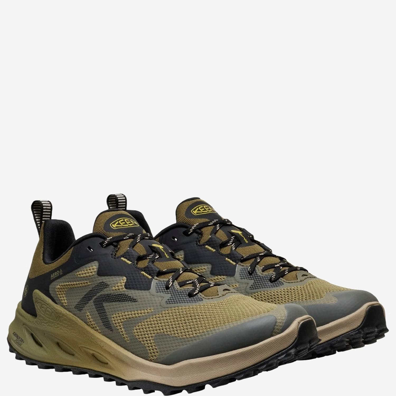 Keen Zionic Nxt Waterproof Hiking Sneaker In Green