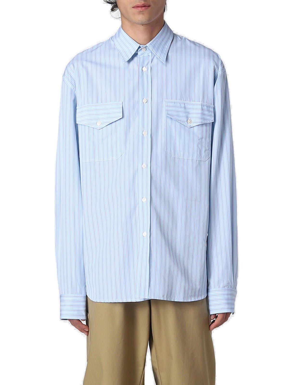 Marni Stripe-printed Buttoned Shirt Marni
