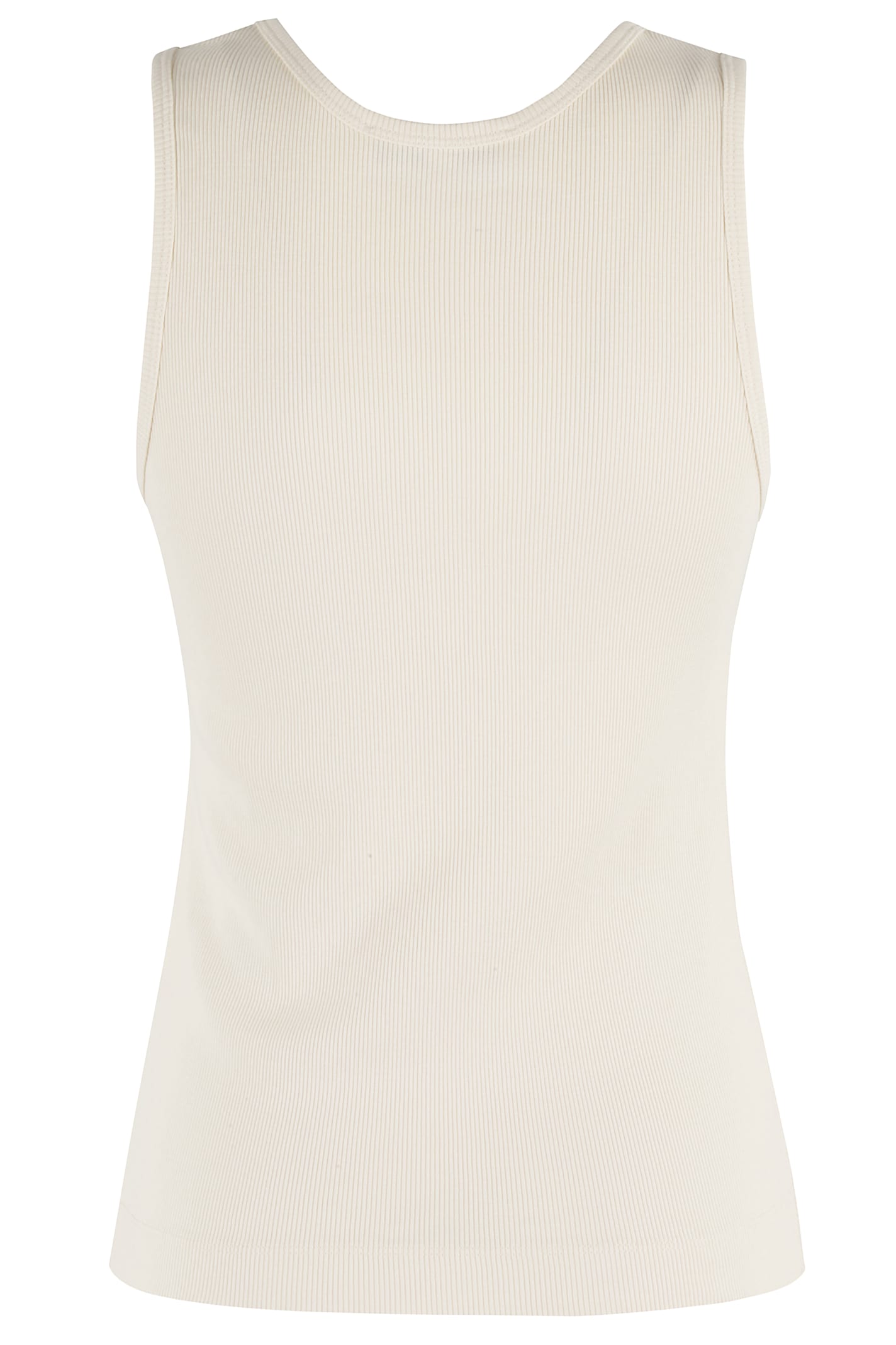 Shop Maison Kitsuné Tank Top In Marble