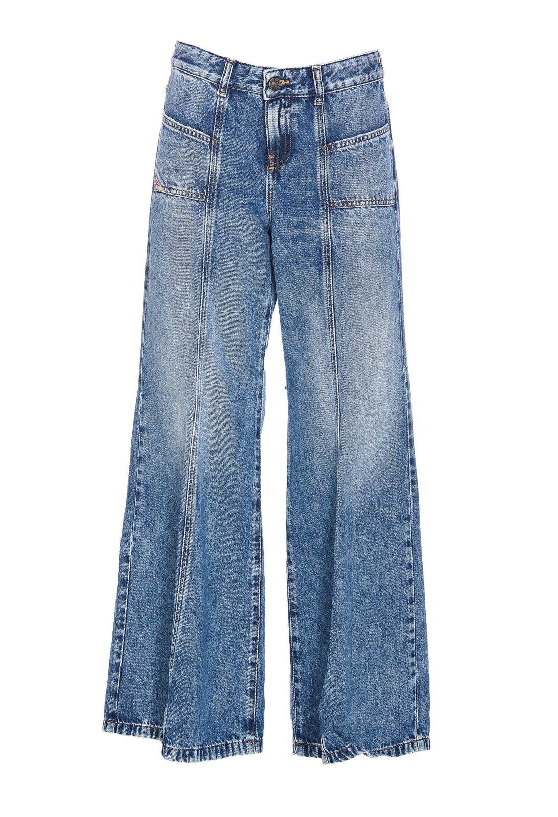 Shop Diesel D Akii Bootcut Jeans In C