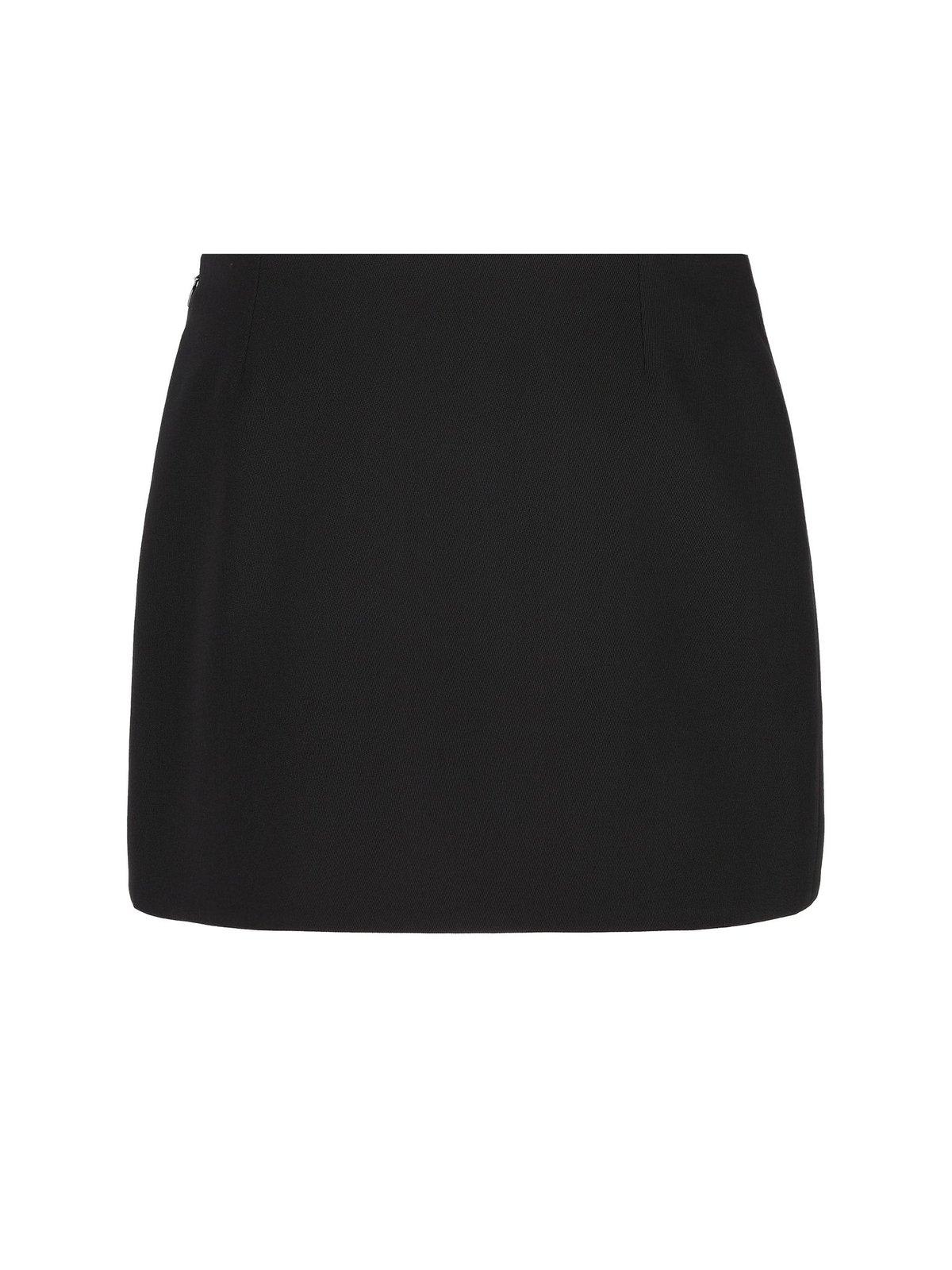 Shop Givenchy Mini Tailored Skirt In Black