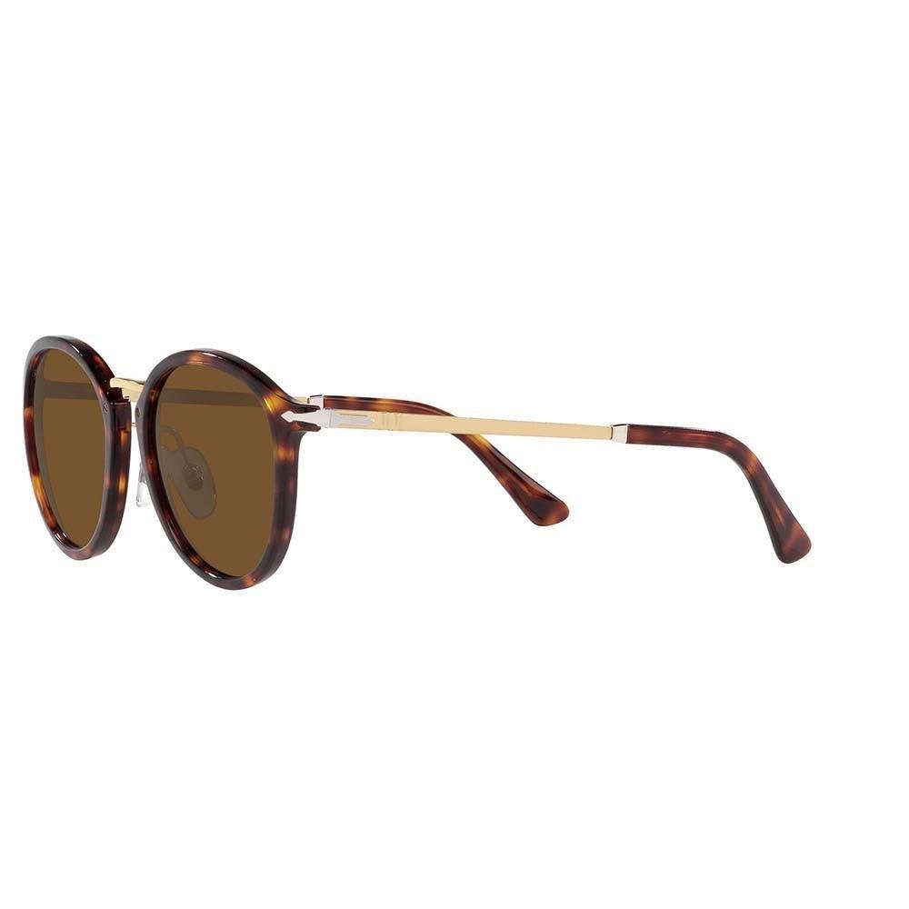 Shop Persol Round Frame Sunglasses In 24/57