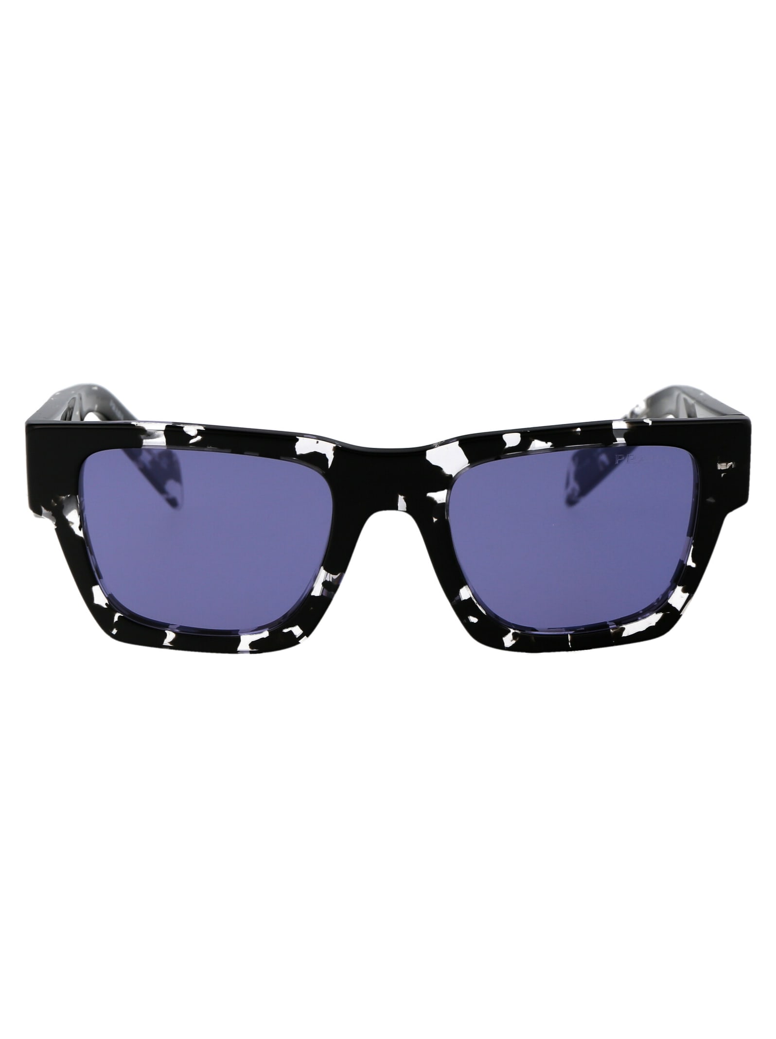 Shop Prada 0pr A06s Sunglasses In 15o50b Tortoise Black Crystal