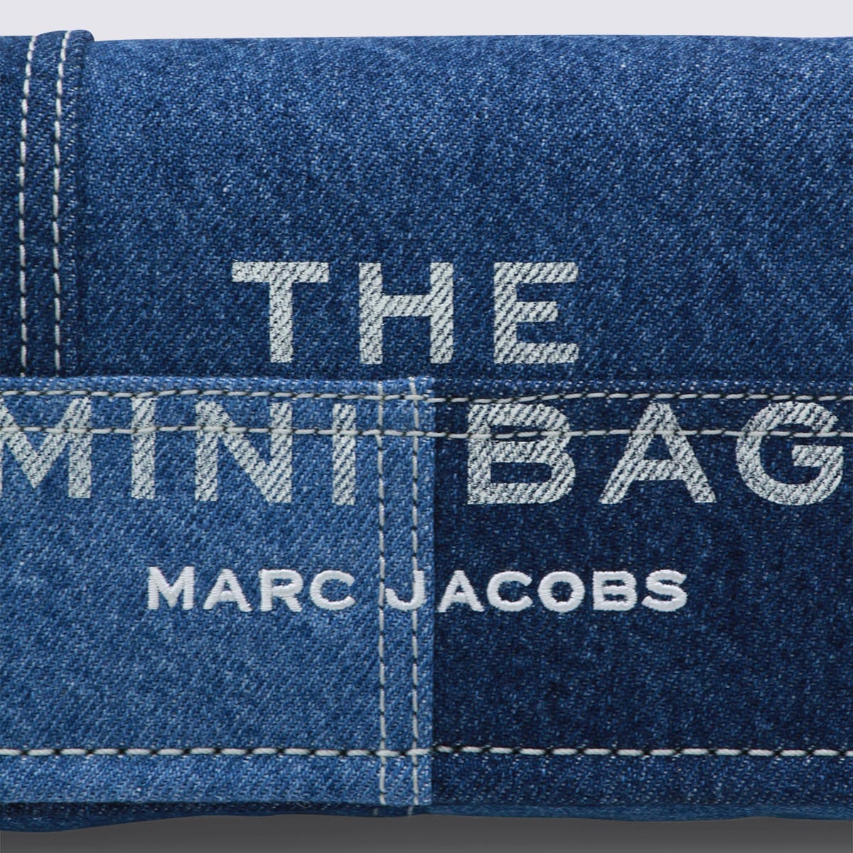 Marc Jacobs Mini Bags With Adjustable Strap And Stitching In Blue