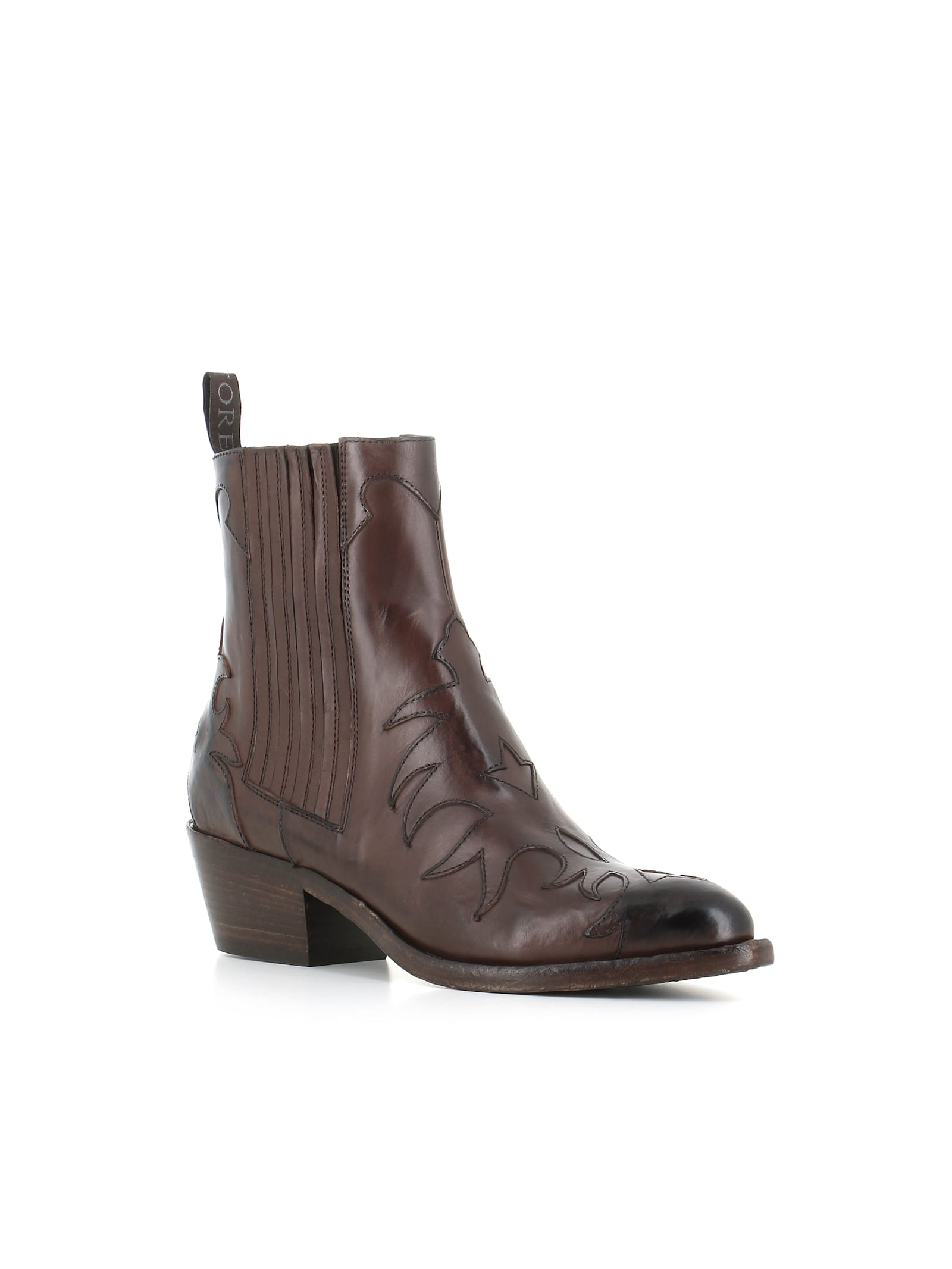 Sartore Texan Boot Sr3645sq In Brown