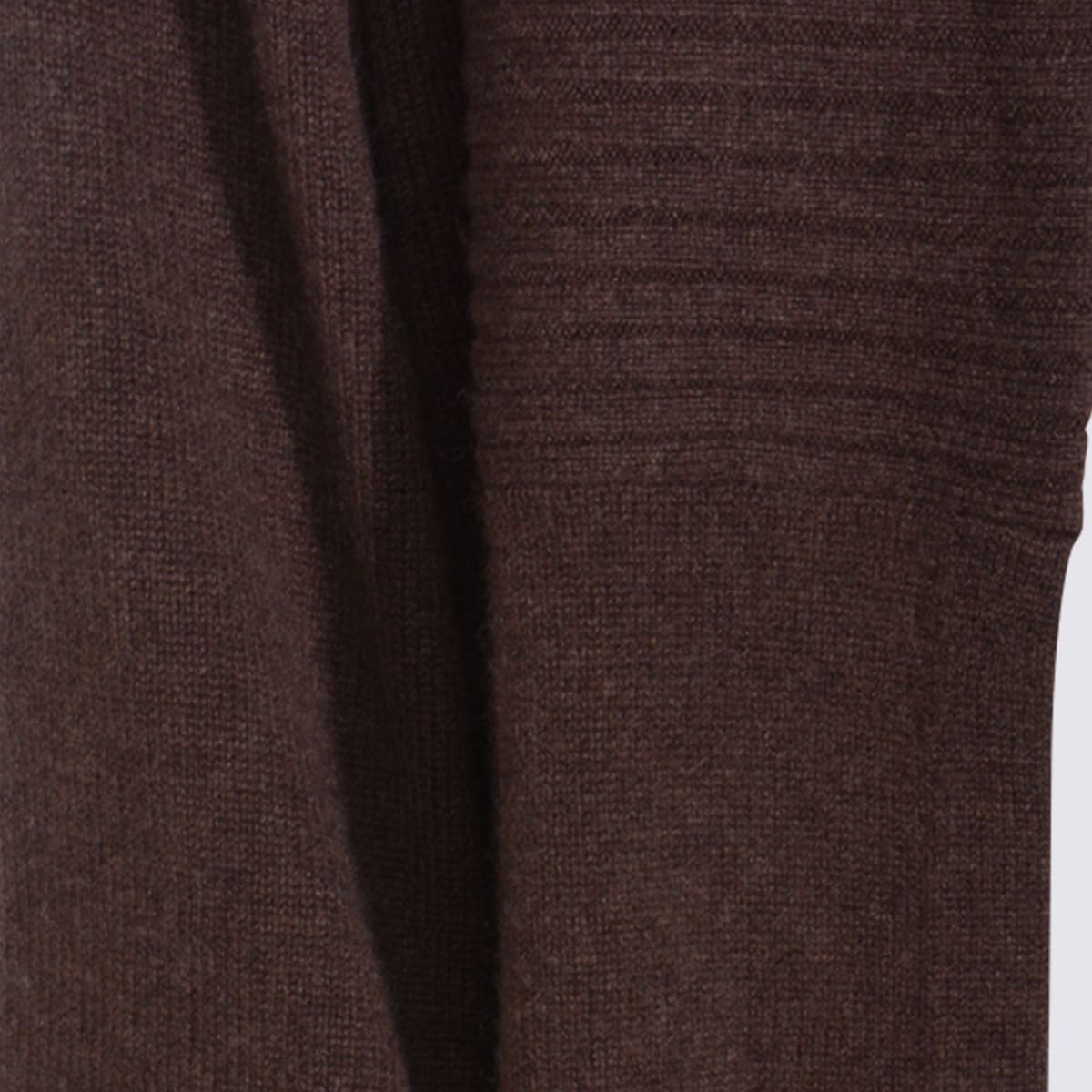 Not Shy Open-front Cardigan In Brown