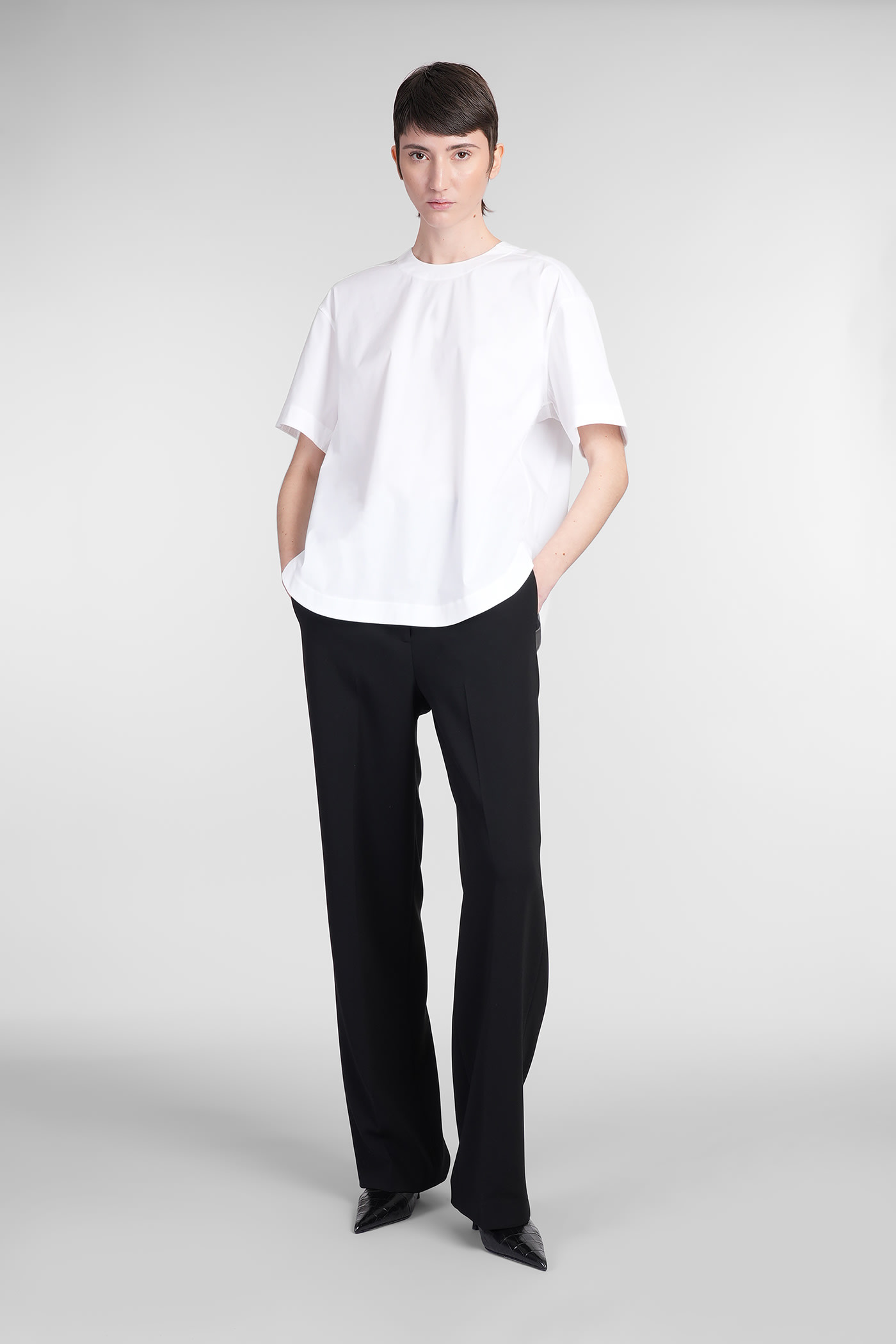Theory Blouse In White