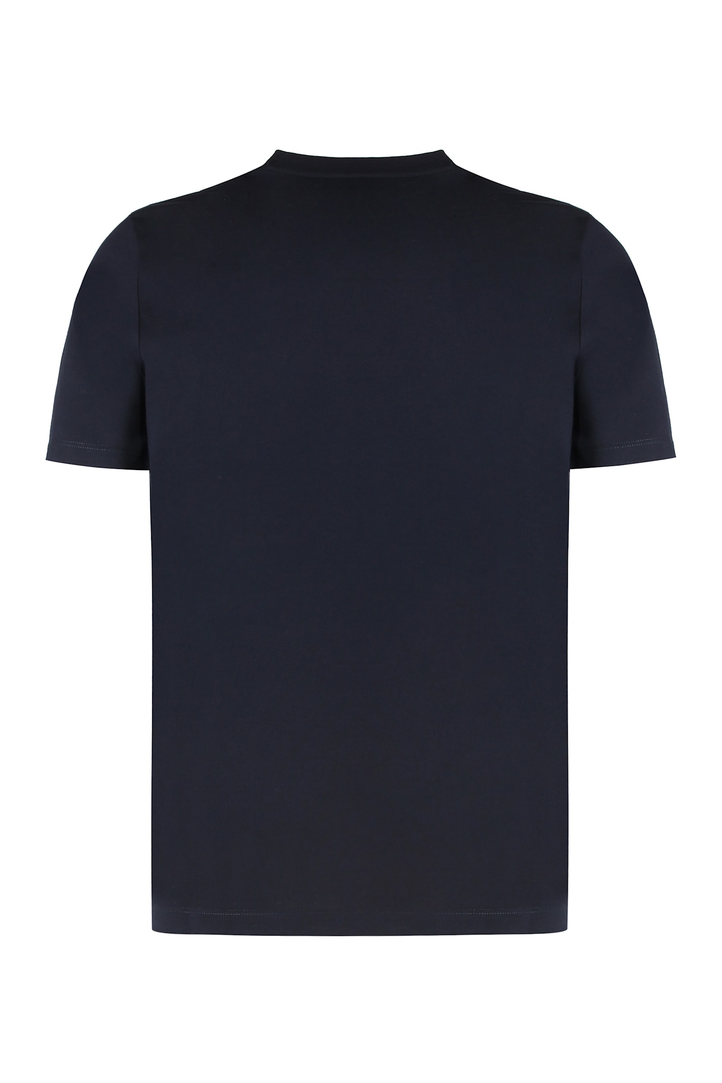 Paul&amp;shark Cotton Crew-neck T-shirt In Blue