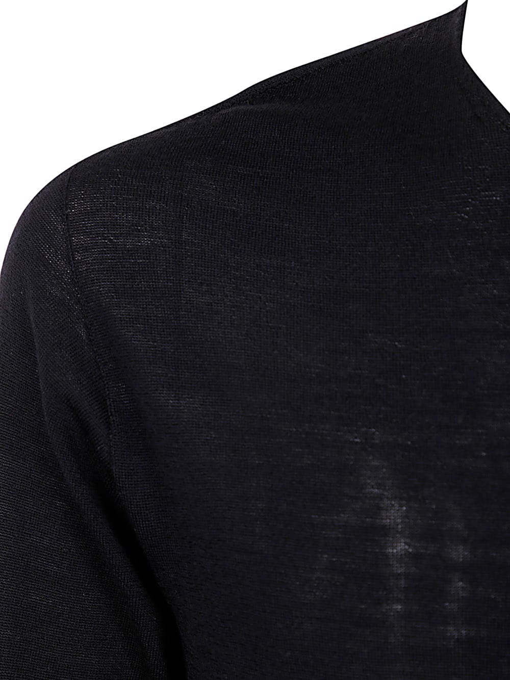 Shop Md75 Round Neck Sweater In Black