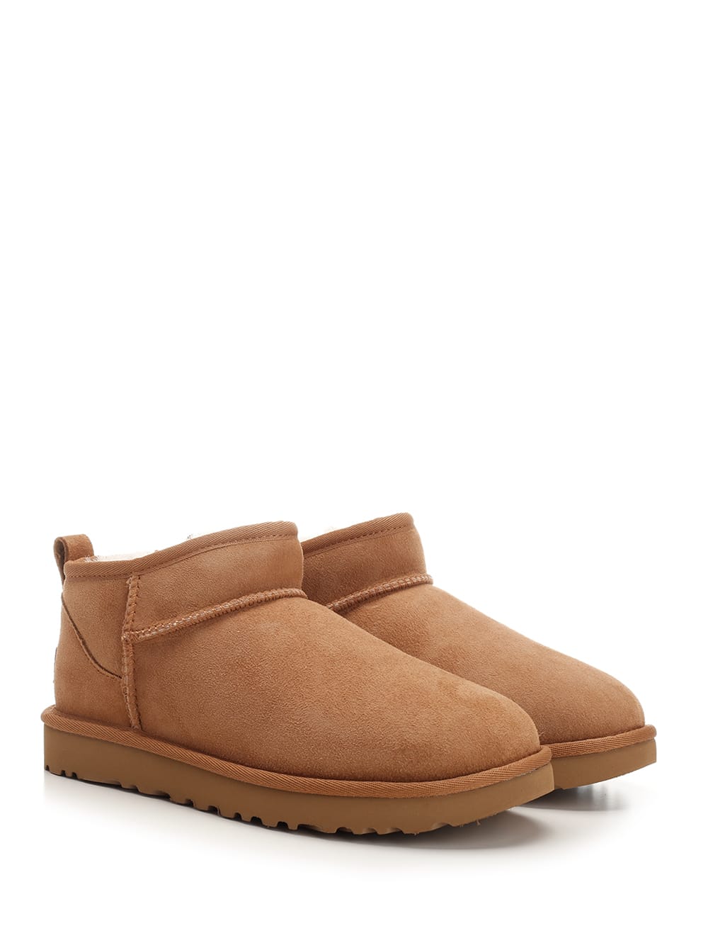 Ugg Classic Ultra Mini Chestnut Boot In Brown