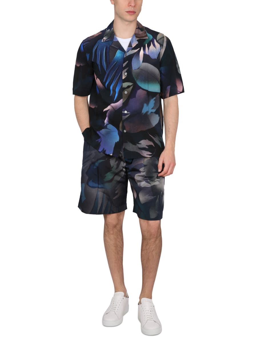 PAUL SMITH NYLON BERMUDA SHORTS