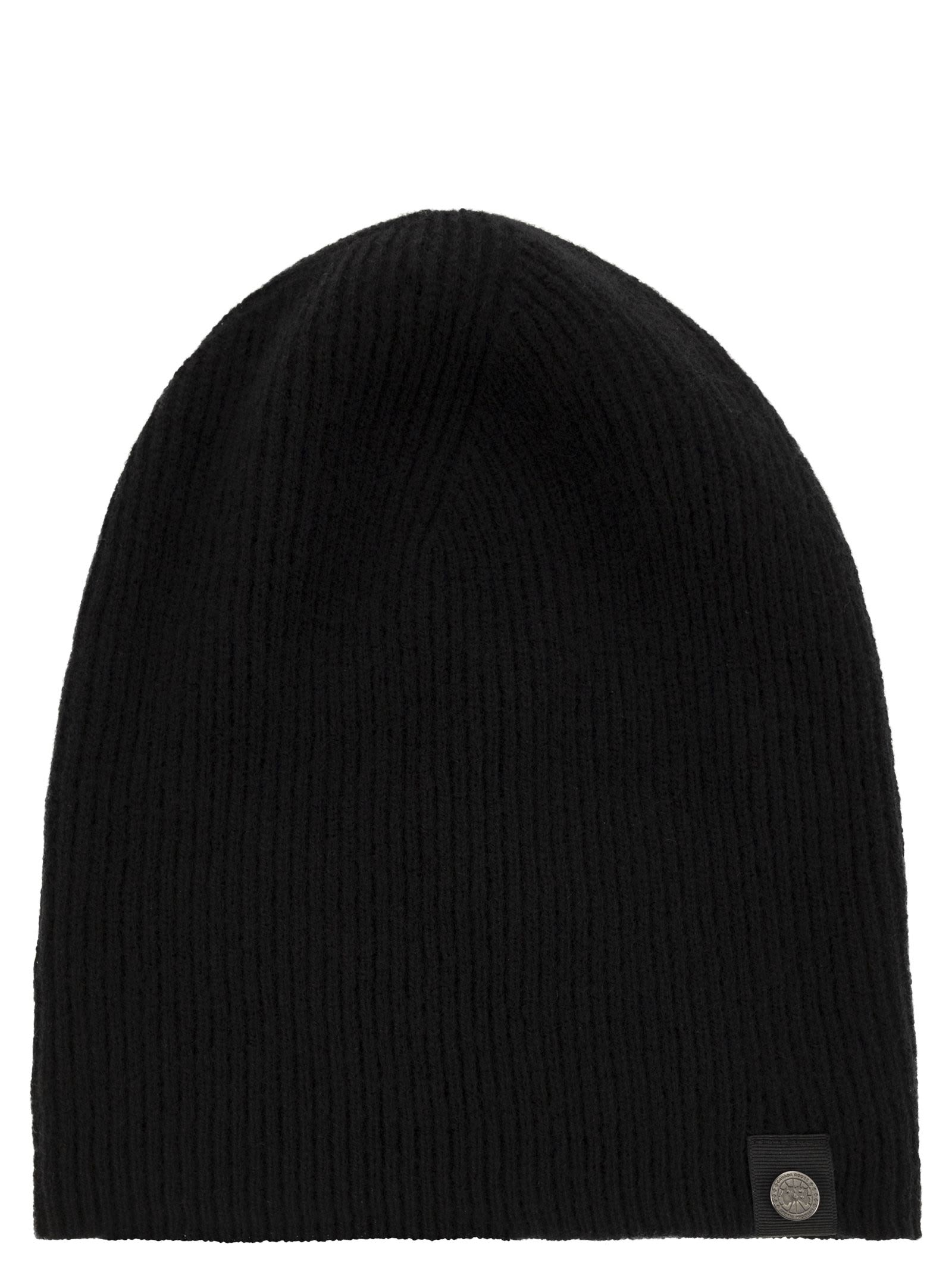 Shop Canada Goose Cashmere Hat In Black