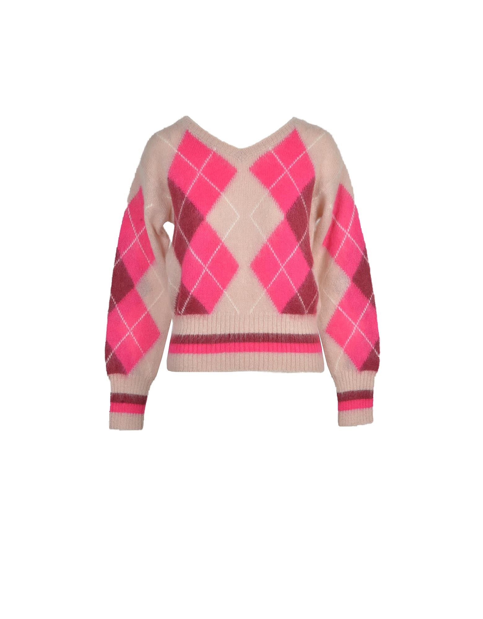 Ballantyne Womens Pink Sweater