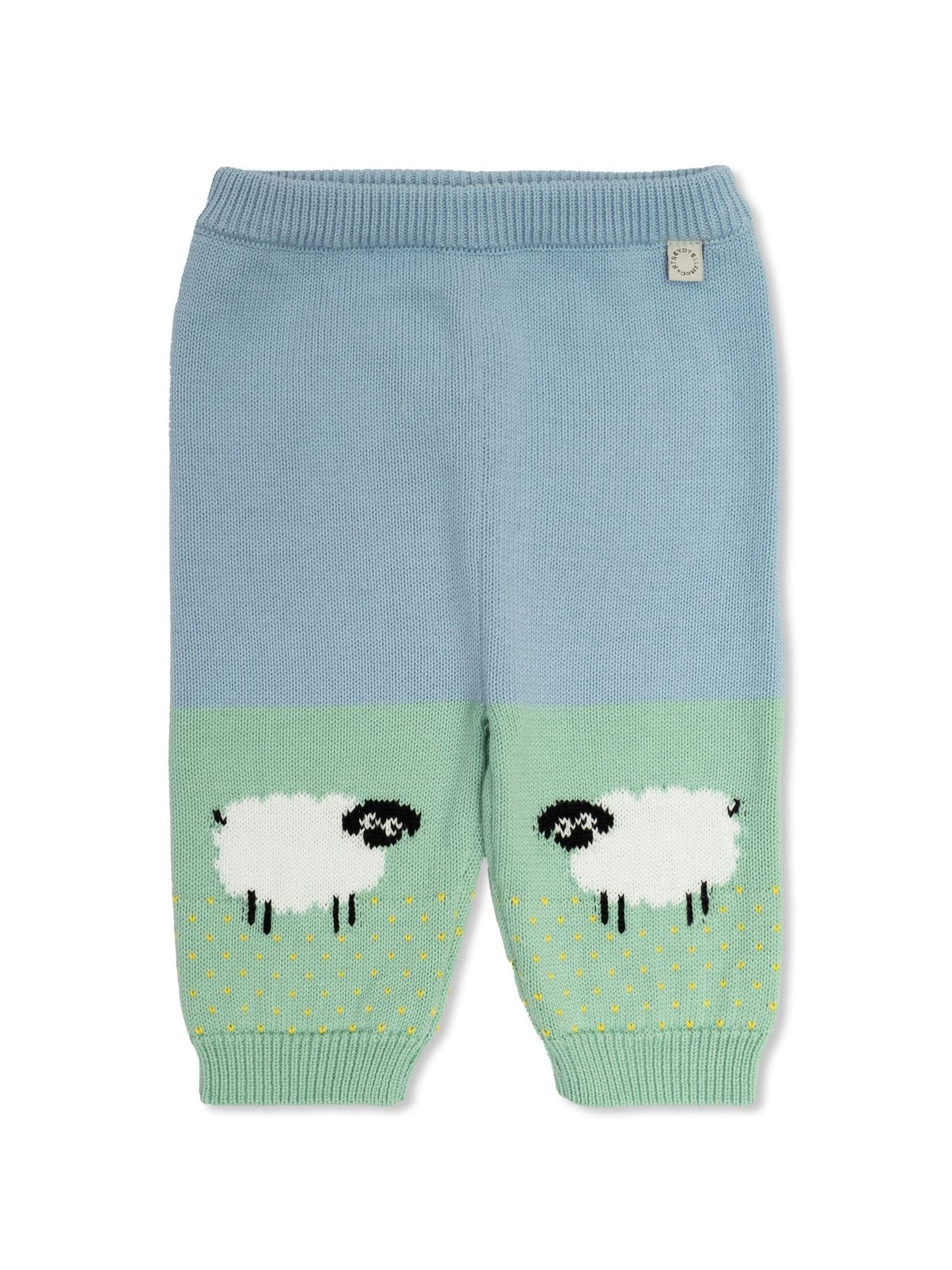 Shop Stella Mccartney Kids Trousers Clear Blue