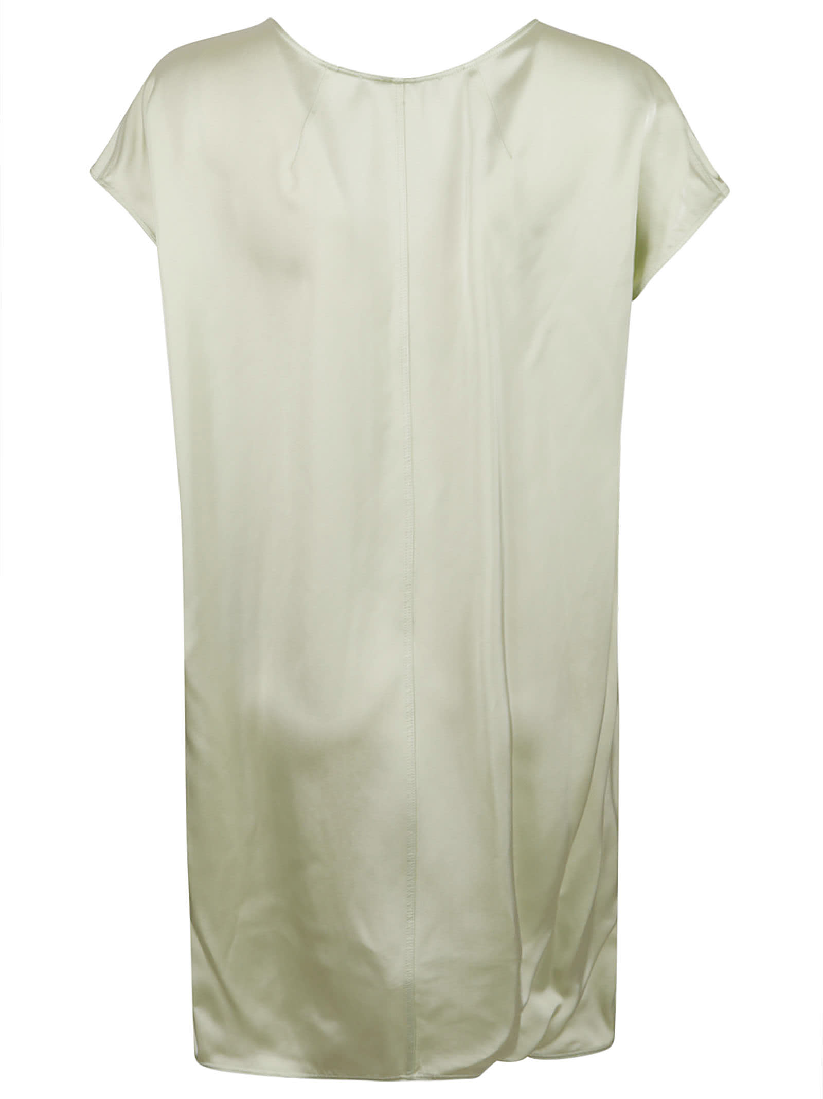 Fabiana Filippi V-neck Long Top In Mint Green