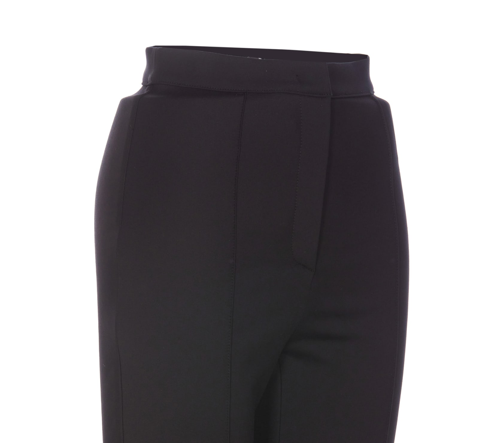 Shop Patrizia Pepe Trousers  In Black