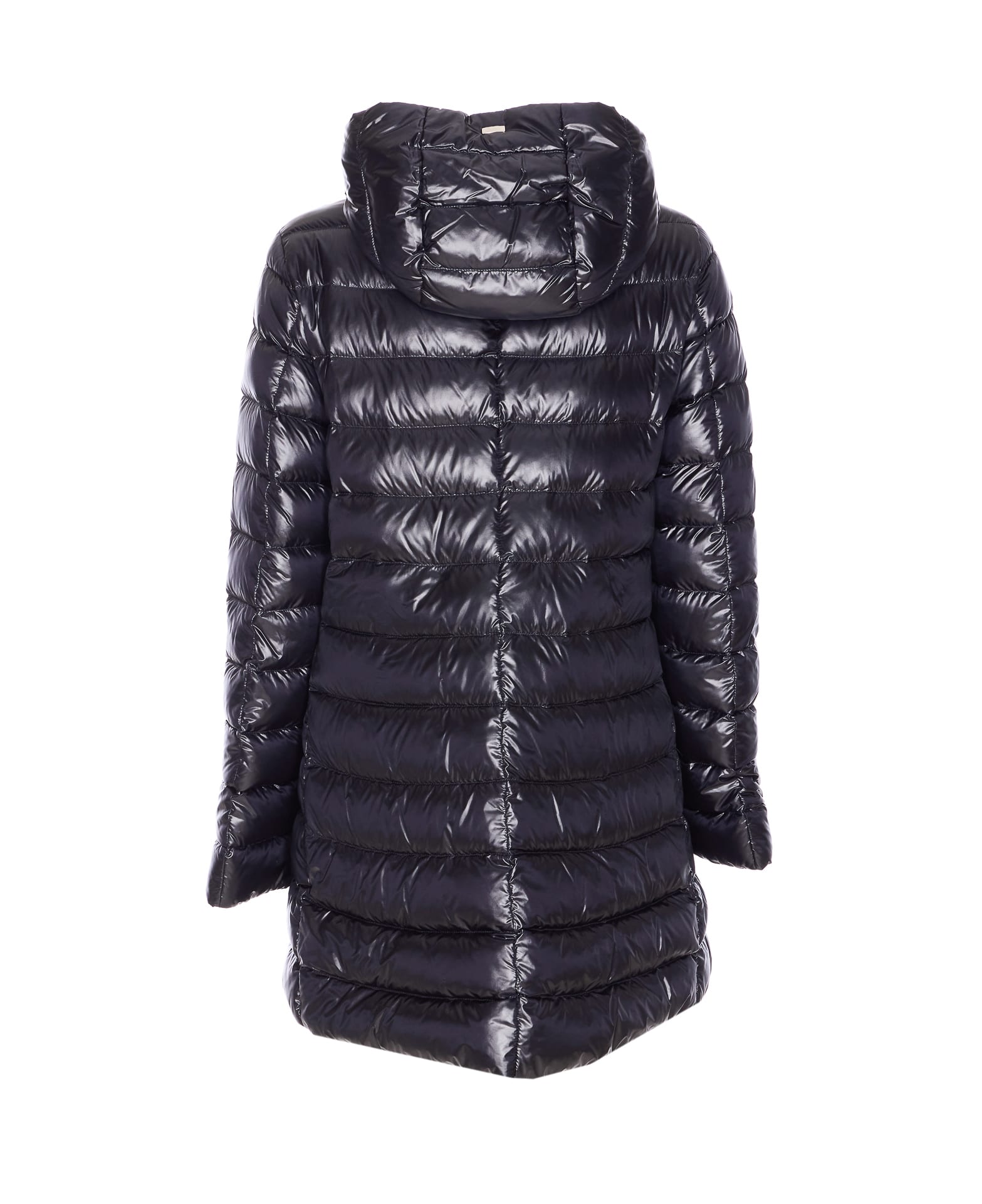 Herno A-shape Ultrilight Down Jacket In Black