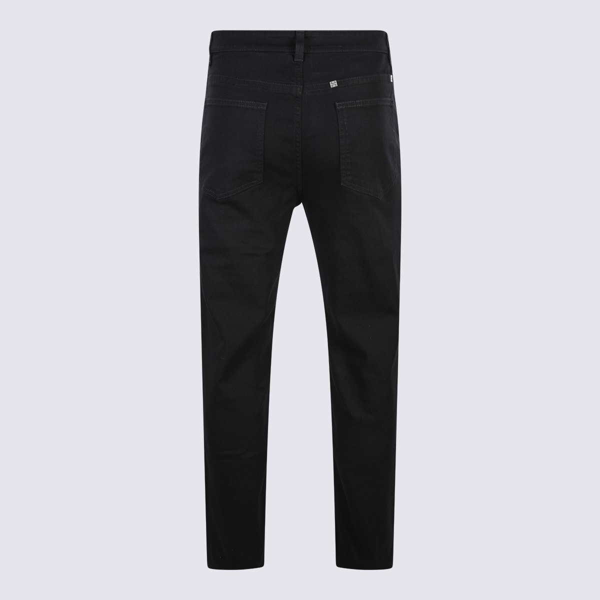 Shop Givenchy Black Cotton Jeans