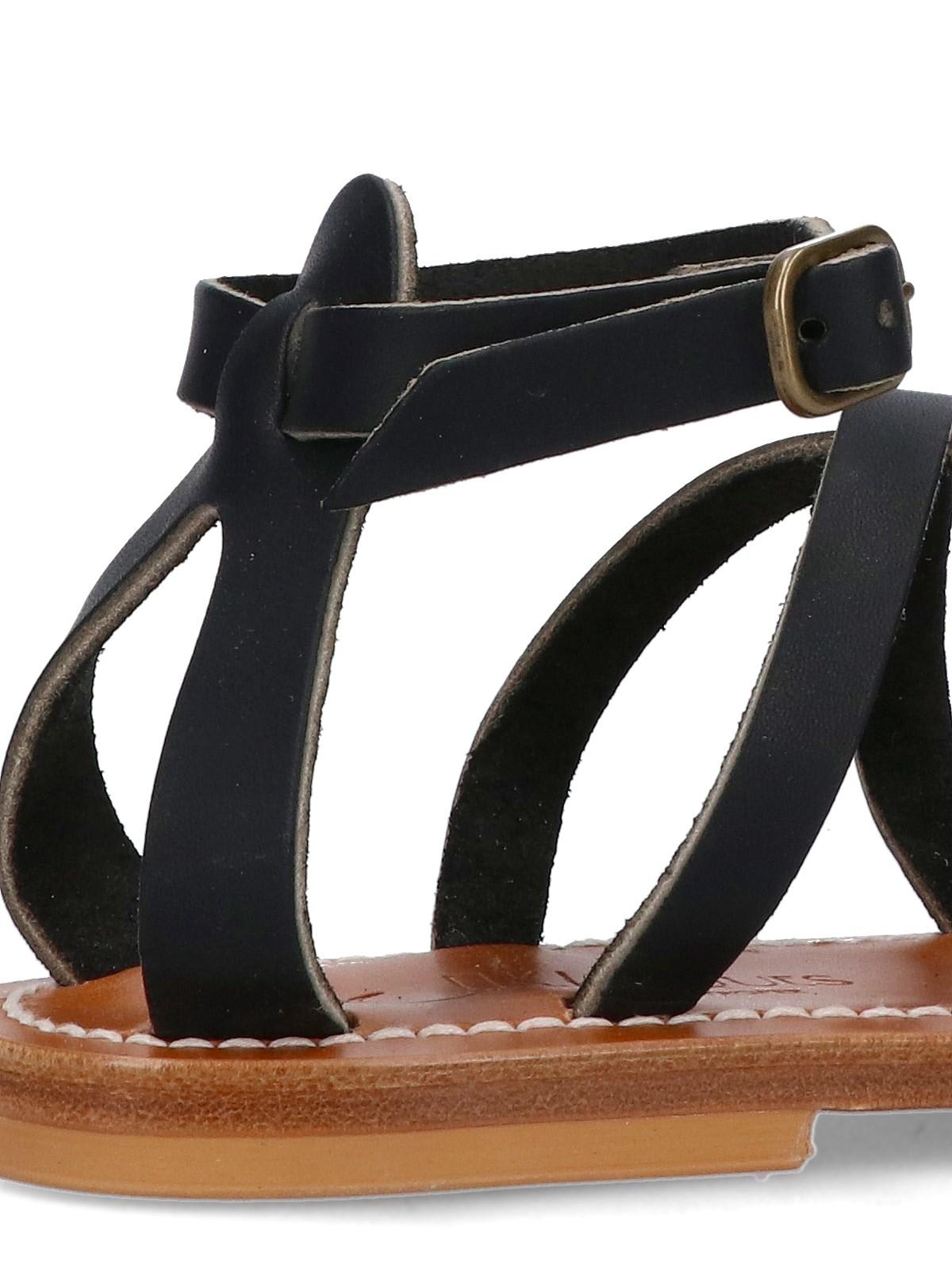 Shop Kjacques Epicure Sandals In Black