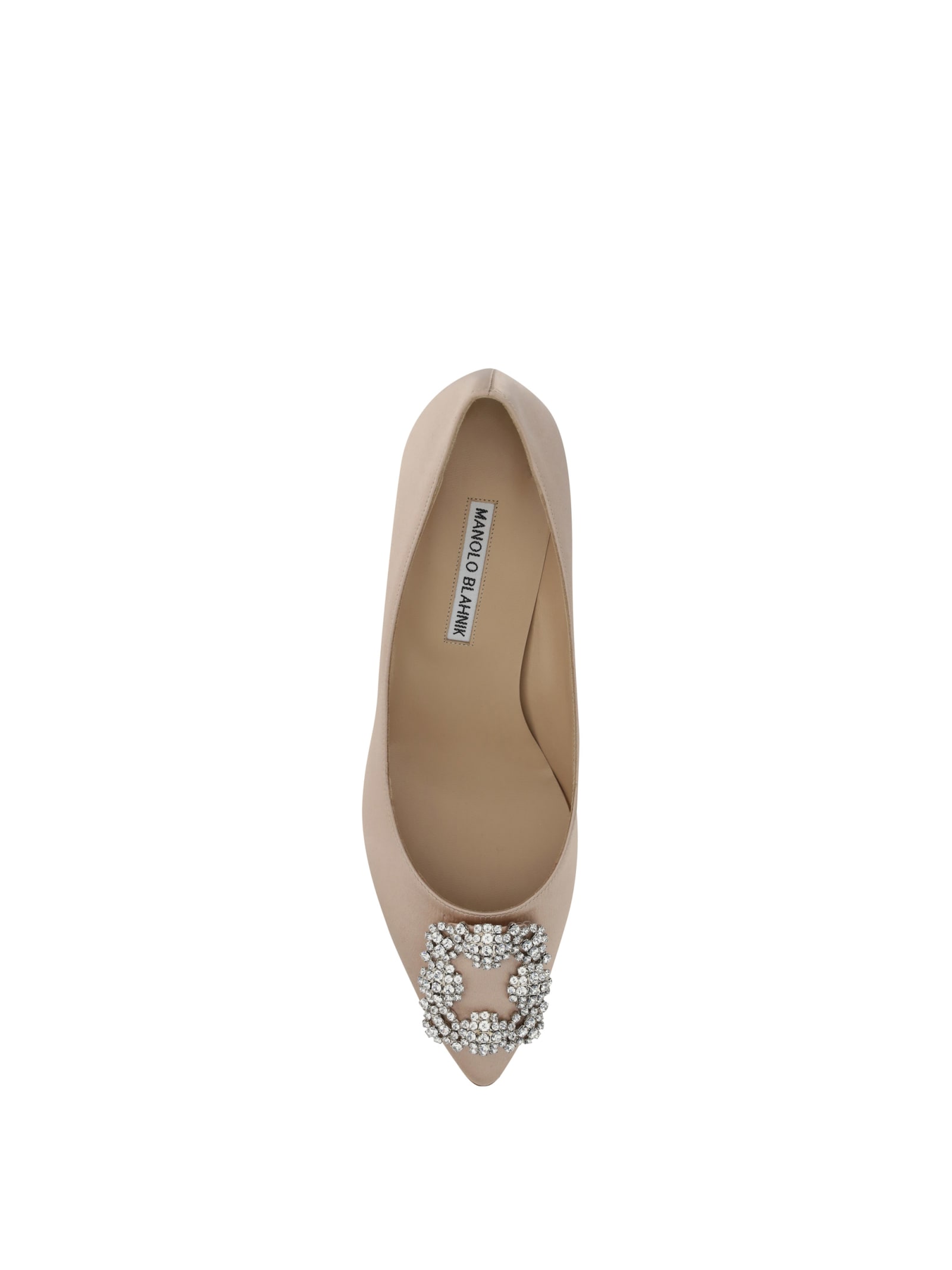 Shop Manolo Blahnik Hangisi Pumps In Dnud