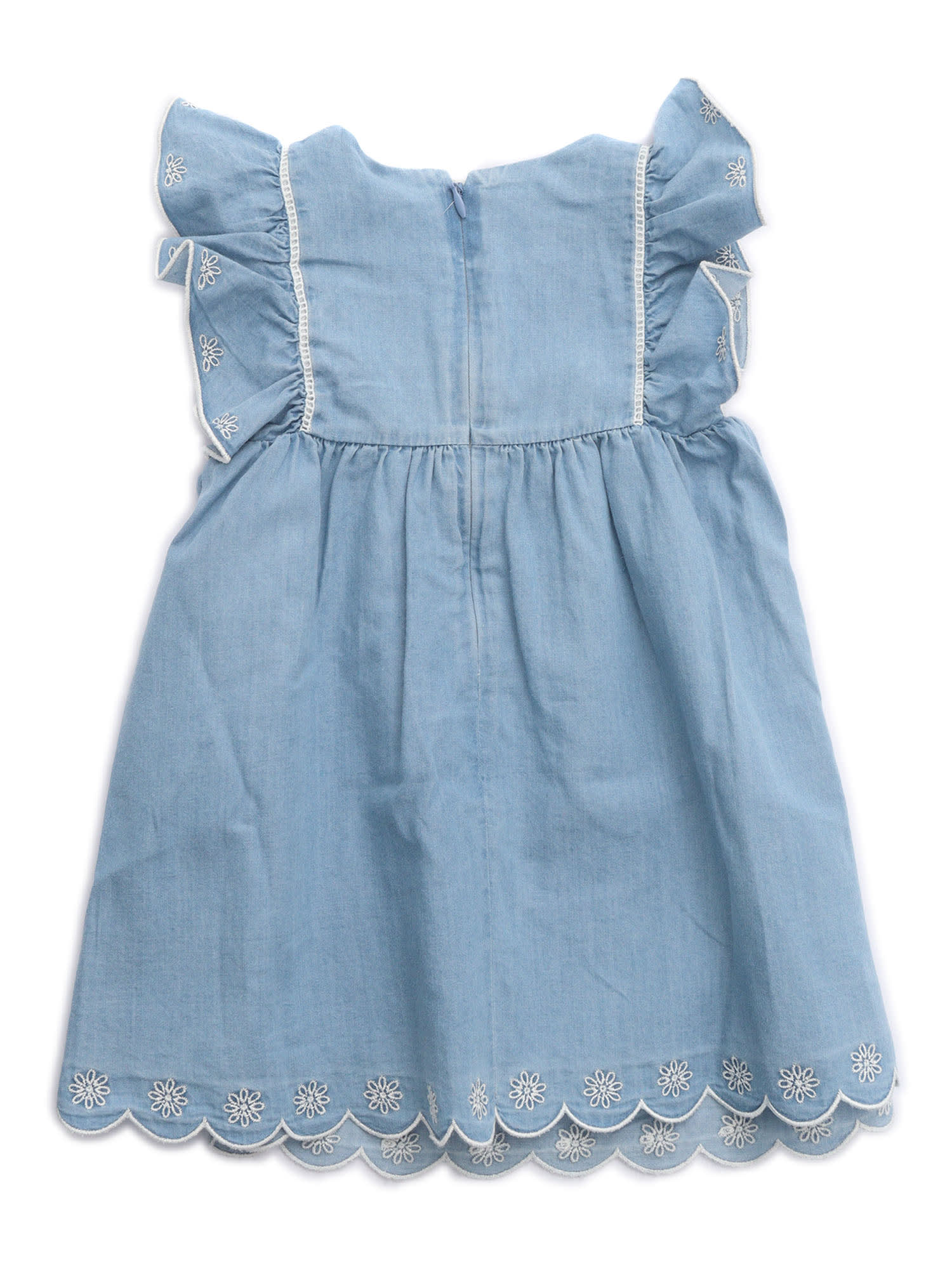 Chloé Dress+cap In Blue