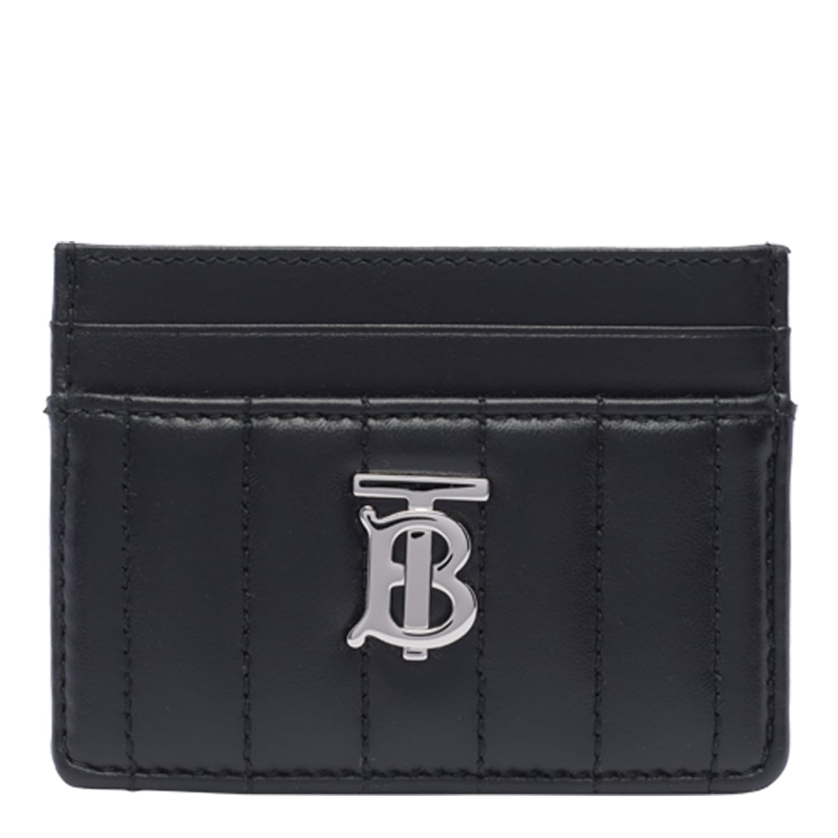 Shop Burberry Lola Cards Holder In Black