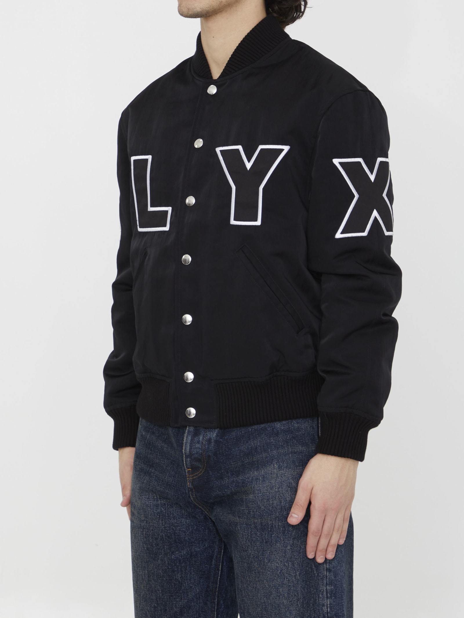 1017 ALYX 9SM, LEATHER PATCH LOGO VARSITY