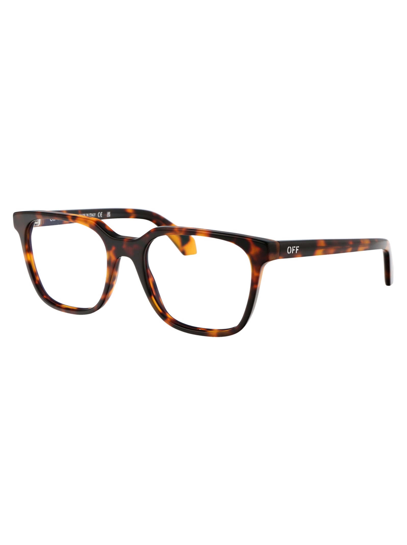 Shop Off-white Optical Style 38 Glasses In 6000 Havana