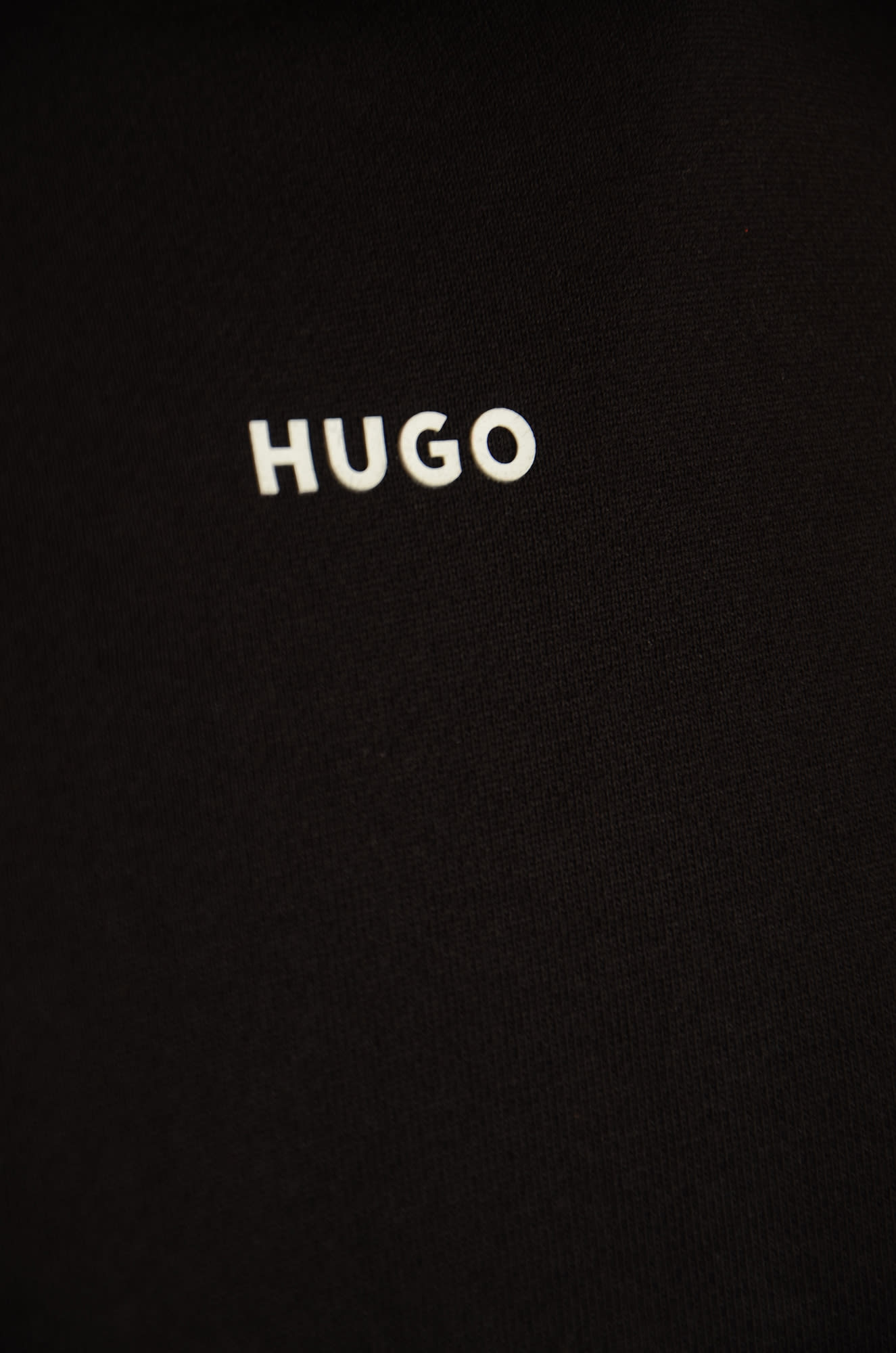 Shop Hugo Boss Logo Hoodie & Track Pants Set In Black