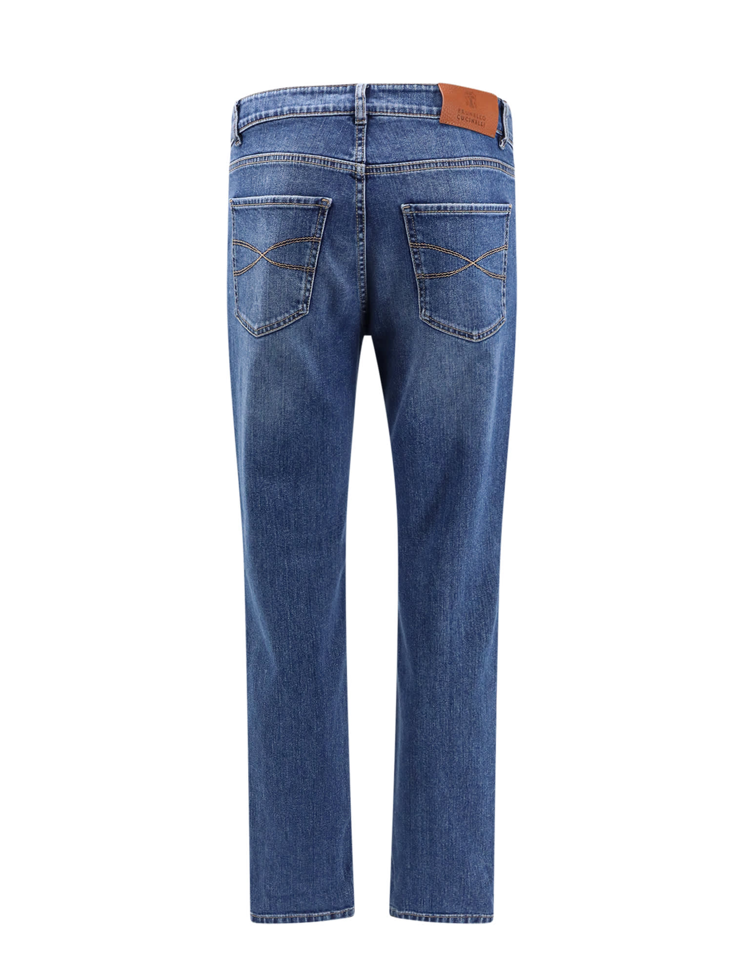 Shop Brunello Cucinelli Jeans In Blue