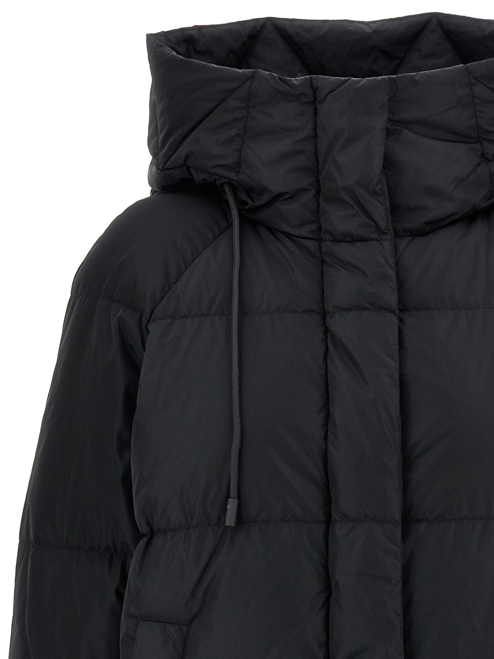 Shop Weekend Max Mara Newbembo Parka In Black