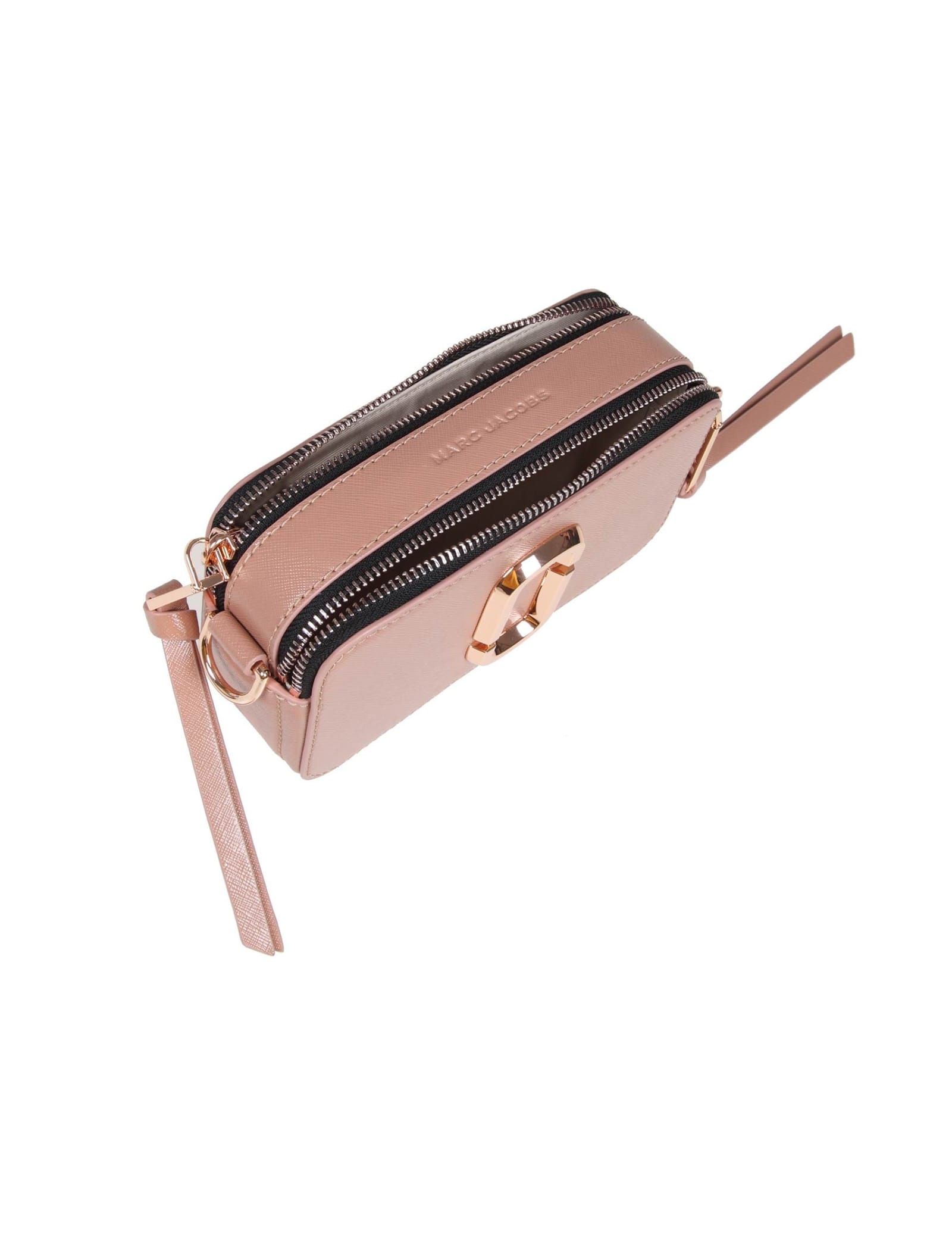 Marc Jacobs The Snapshot Camera Bag Sunkissed Pink in Leather with