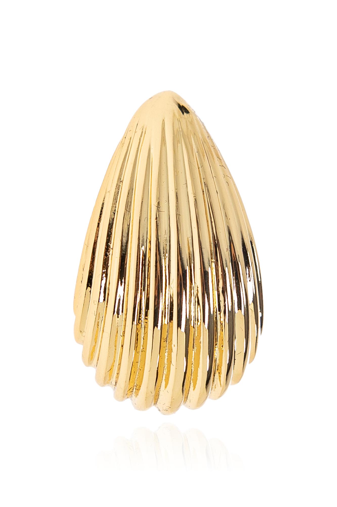 Anine Bing Brass Earrings In Gold