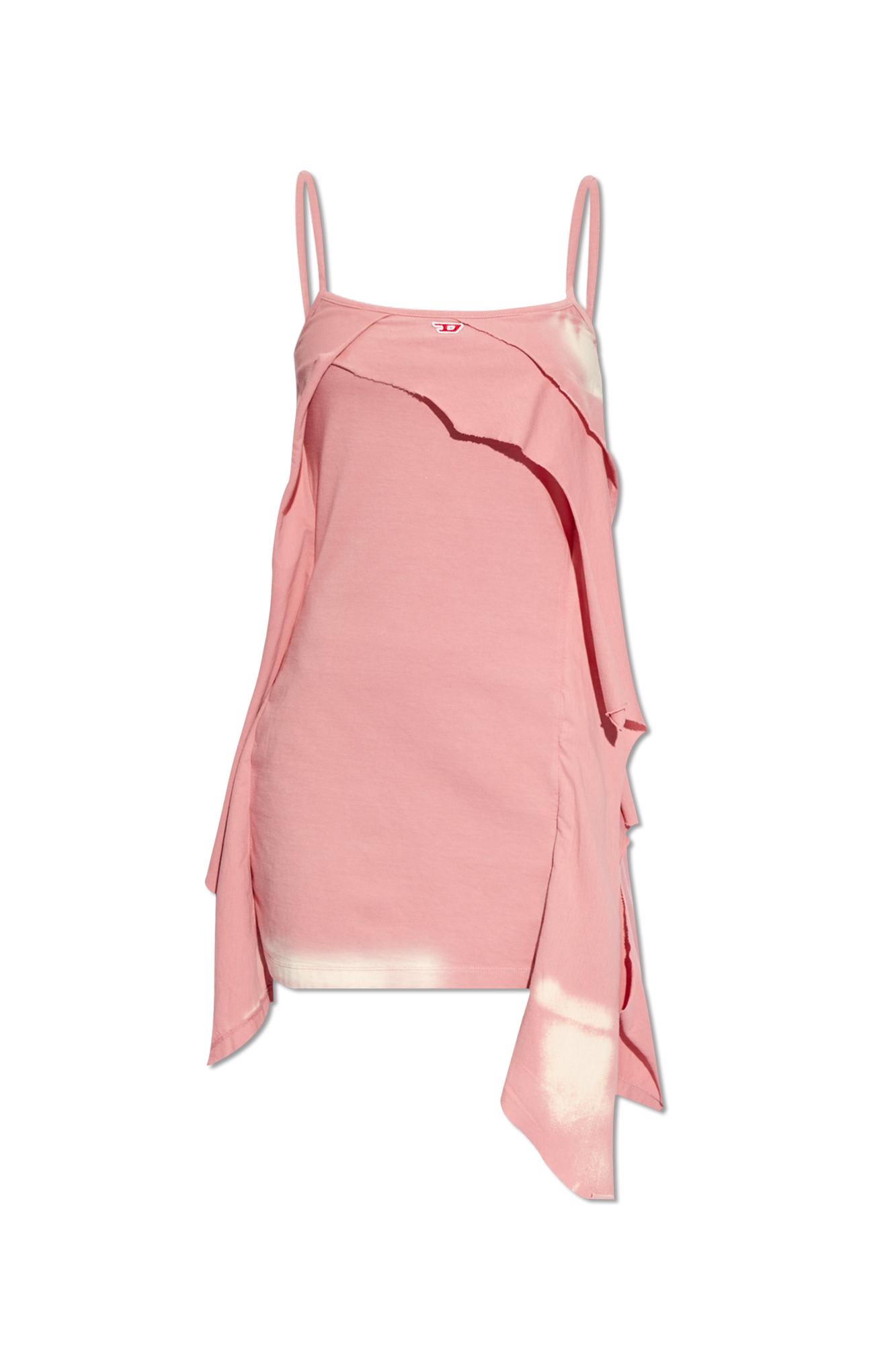 Shop Diesel D-malory Dress In Pink