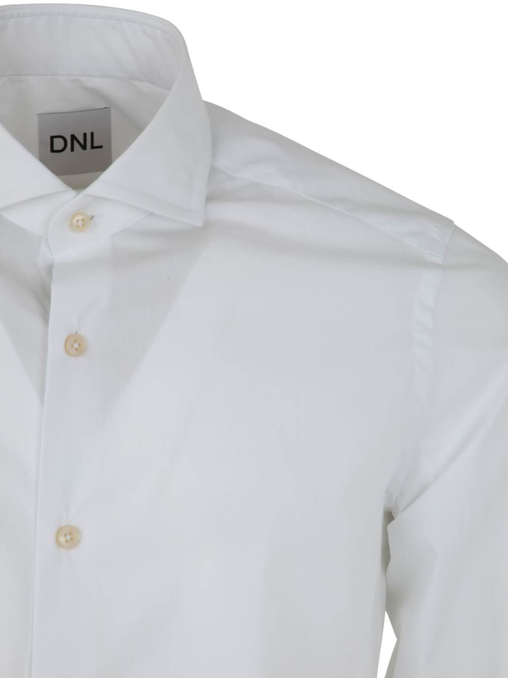 Shop Dnl Slim Shirt In White