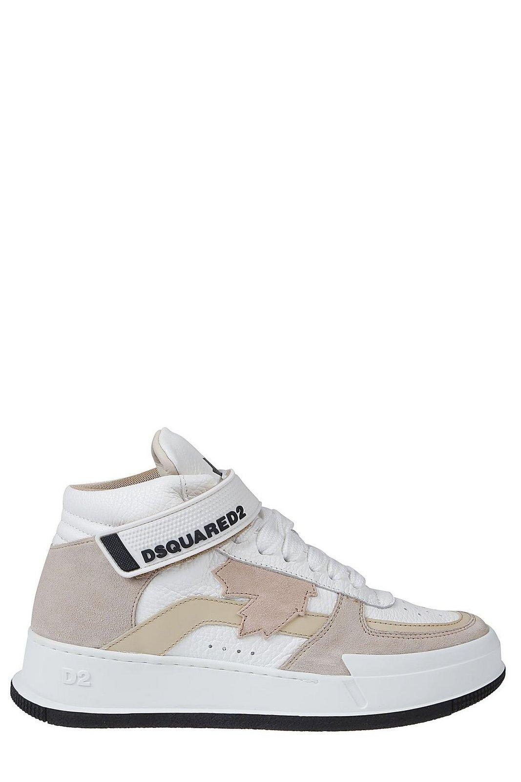 Dsquared2 Logo Printed High-top Sneakers