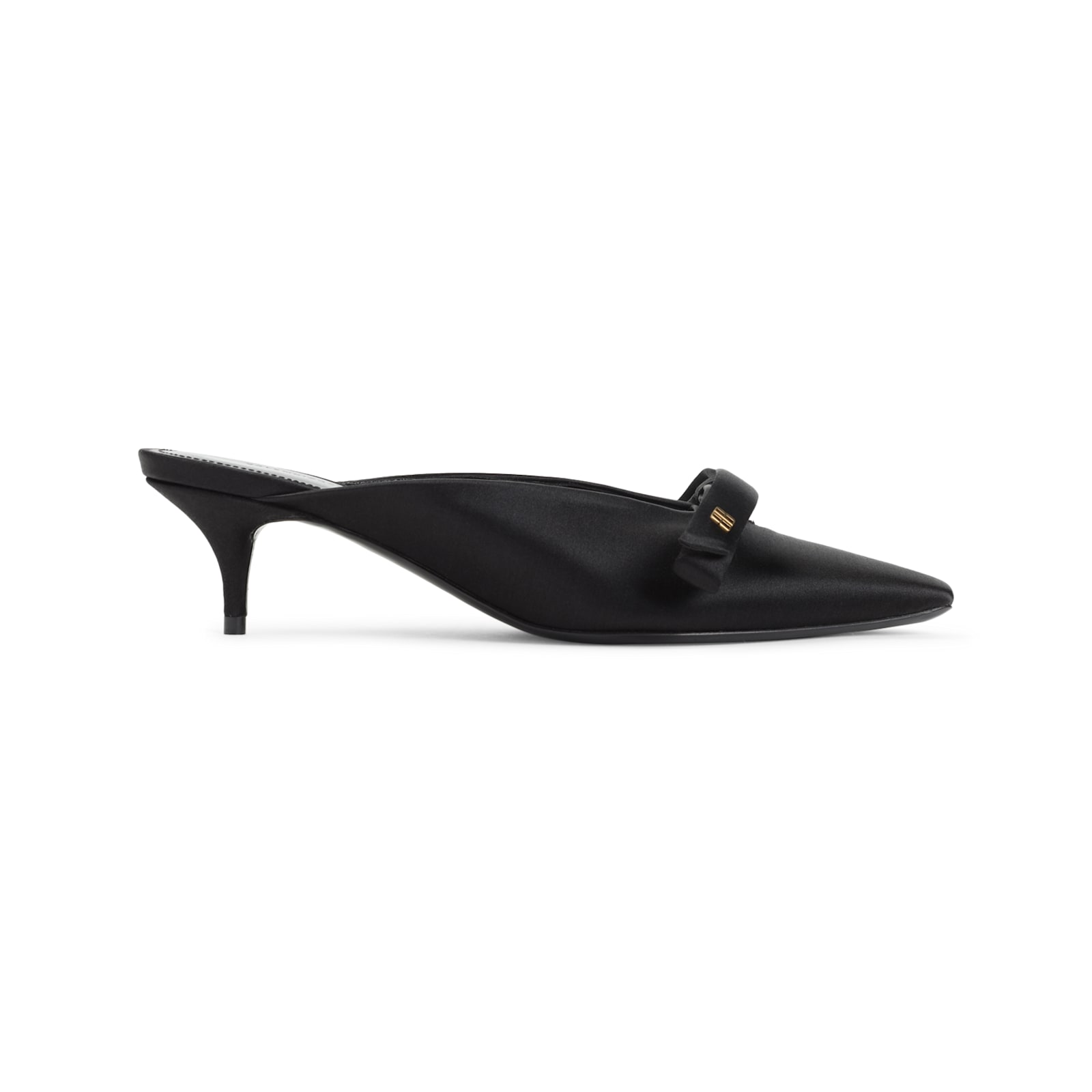 Balenciaga Nano Bow Mules In Multi