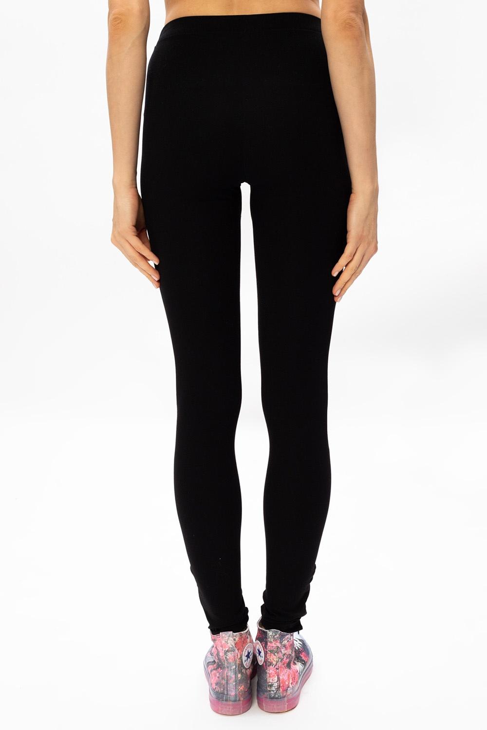 Totême Toteme Zipped Leggings In Black