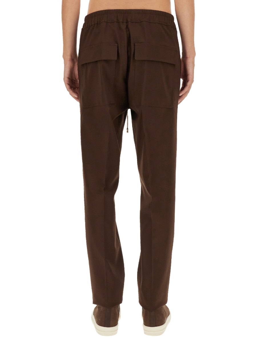 Shop Rick Owens Drawstring Pant In Brown