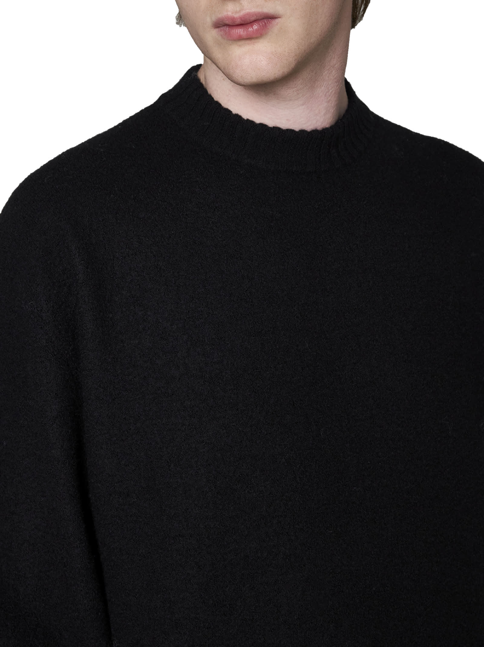 Shop Jil Sander Sweater In Black