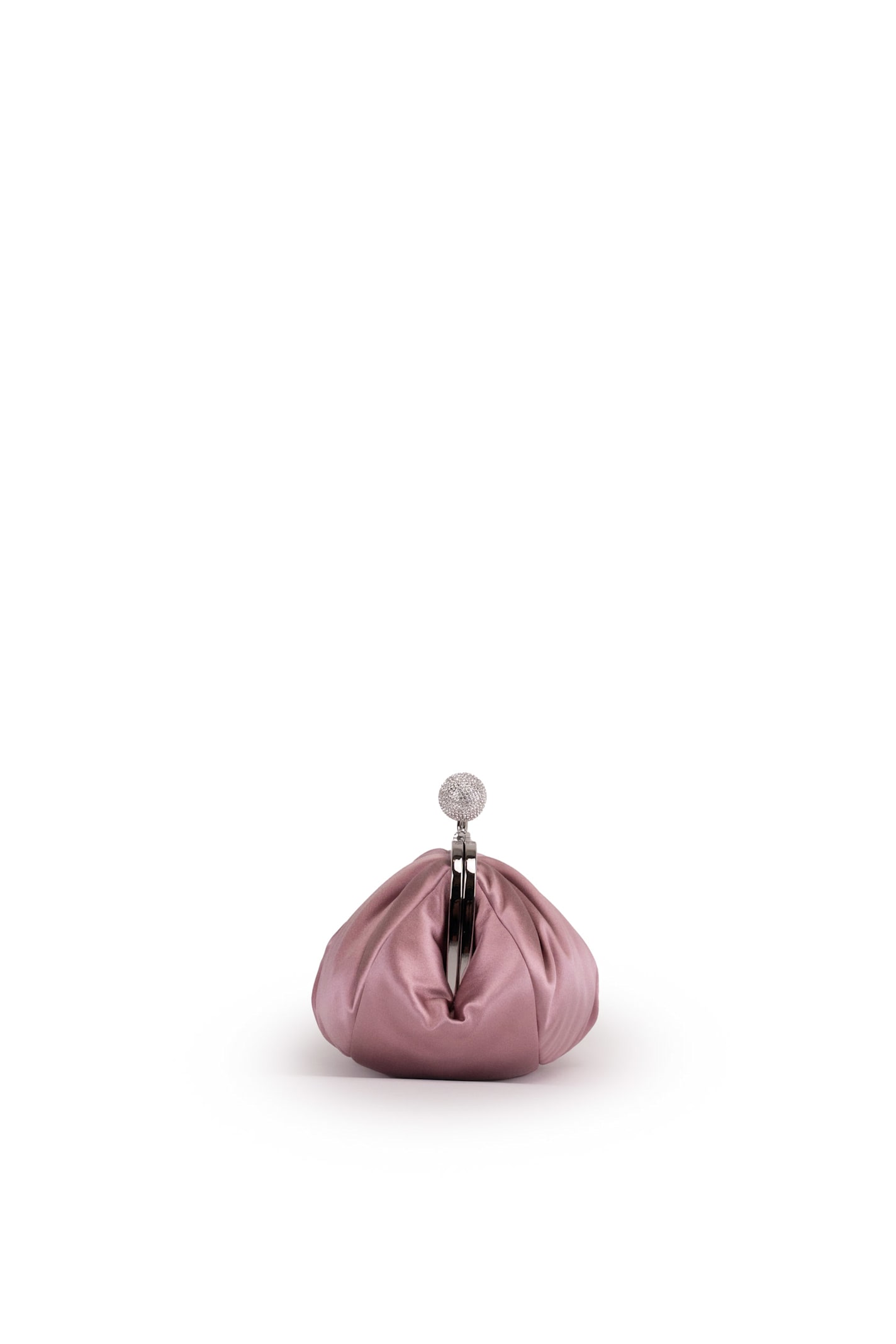 Weekend Max Mara Pasticcino Bag Small In Satin In Rosa