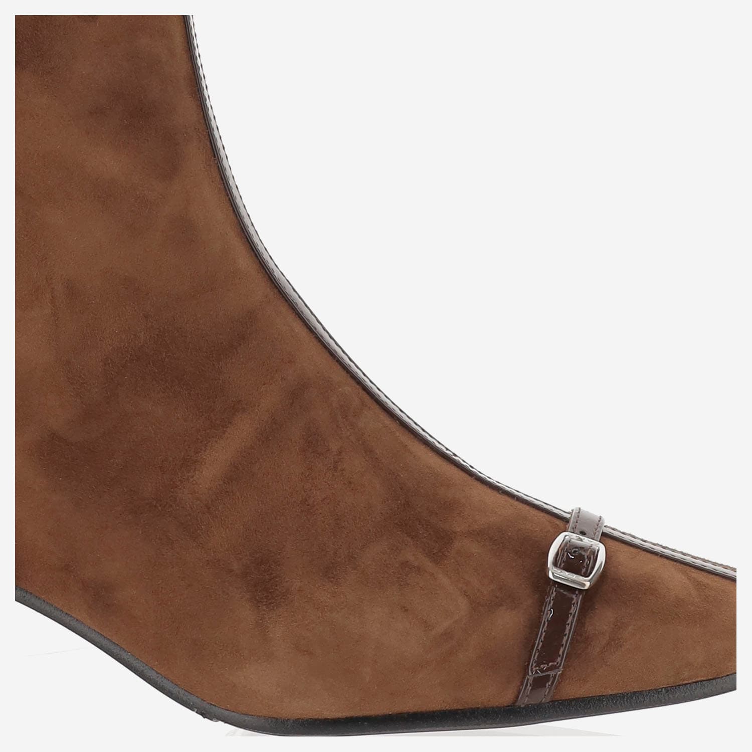 Carel Suede Leather Start Boots In Brown