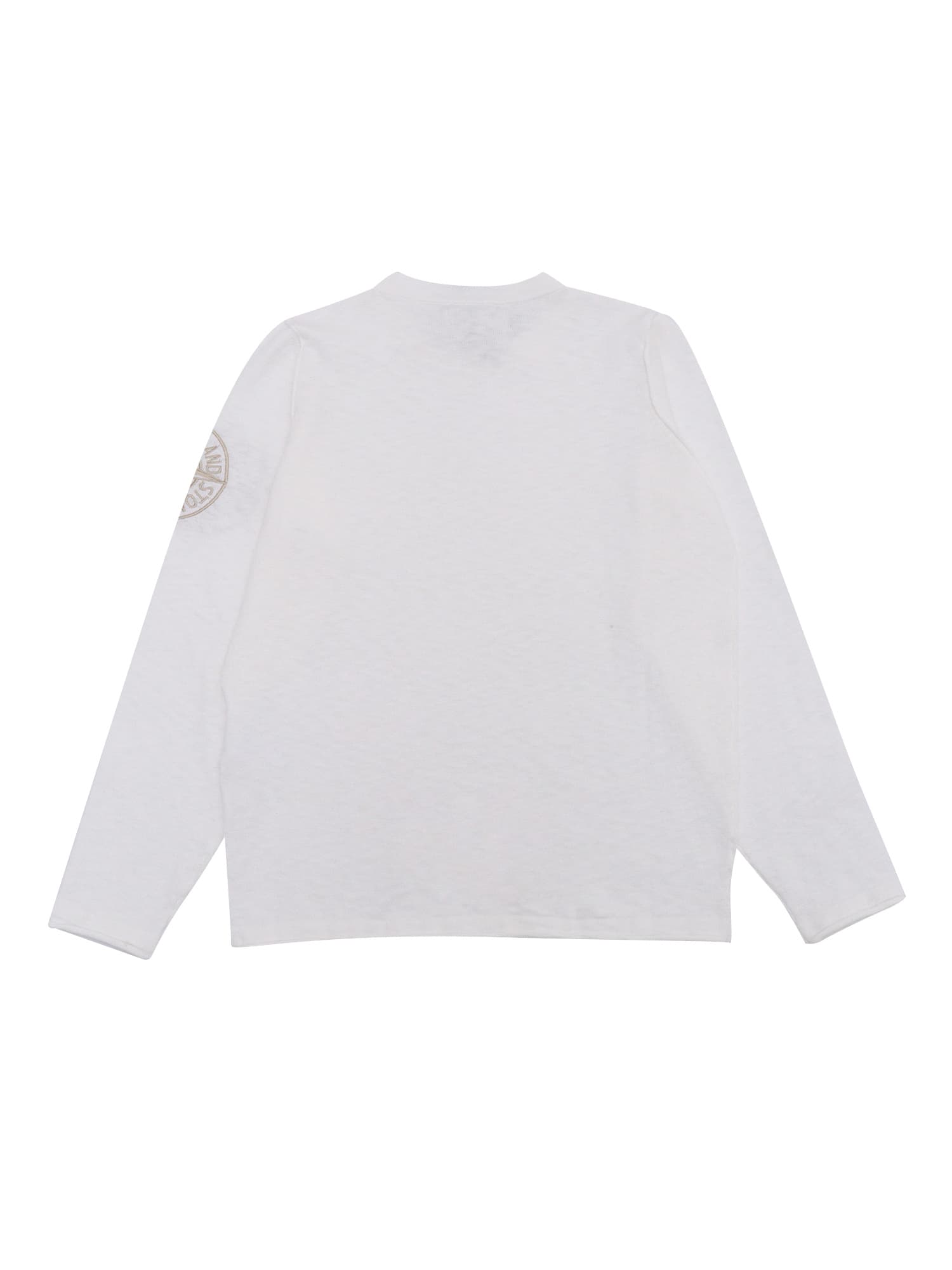 Stone Island Sweater In Yellow